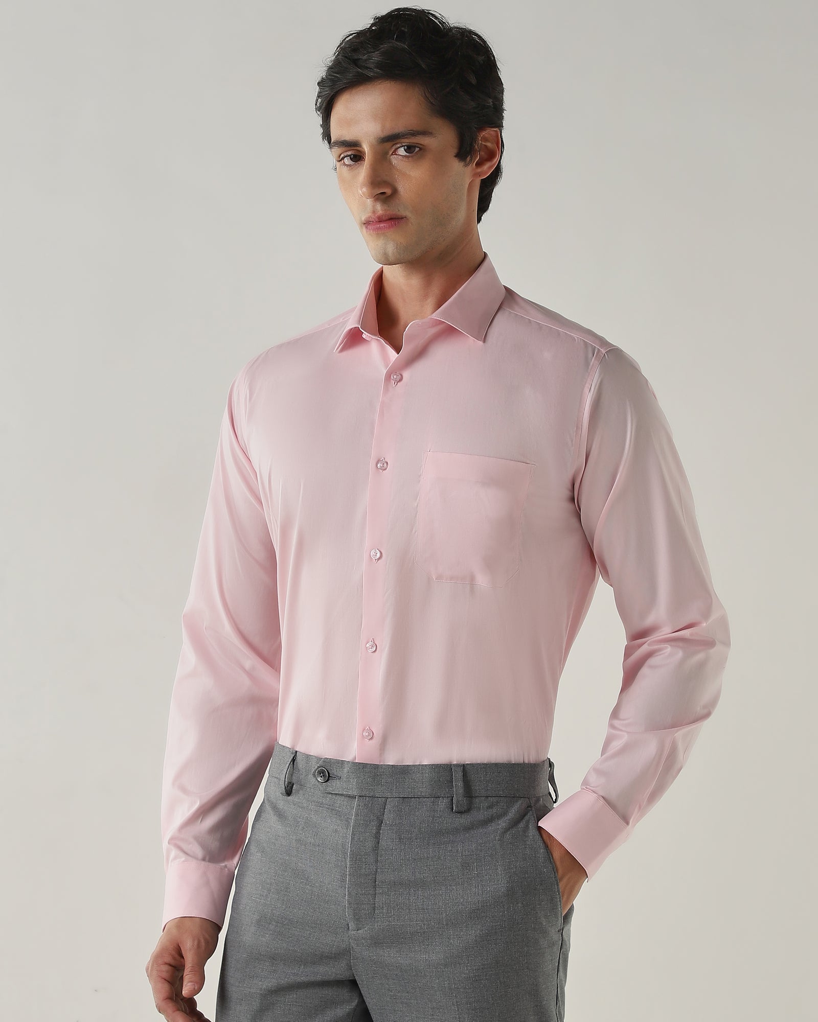 Slim Fit Shirt Pink