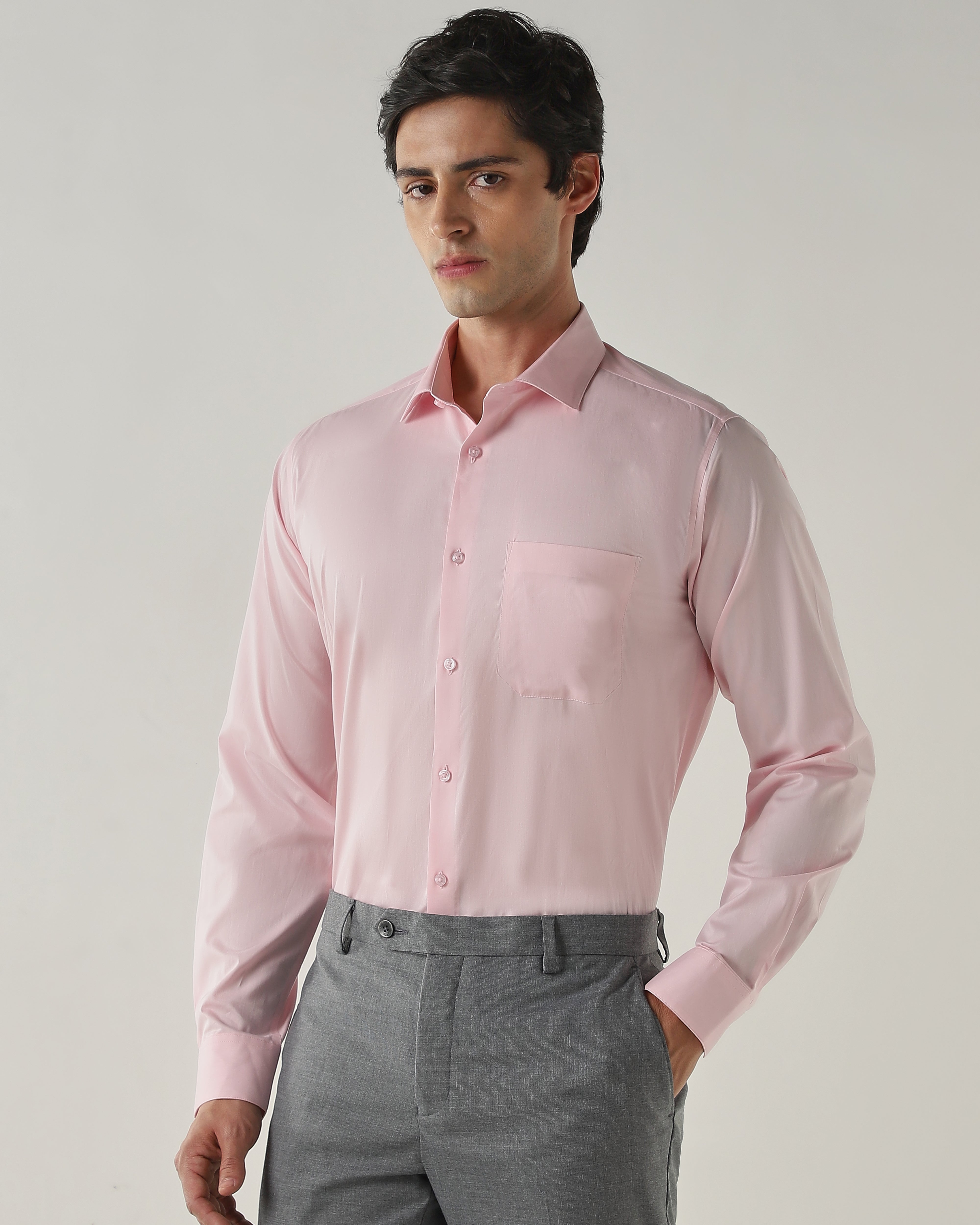 Slim Fit Shirt Pink
