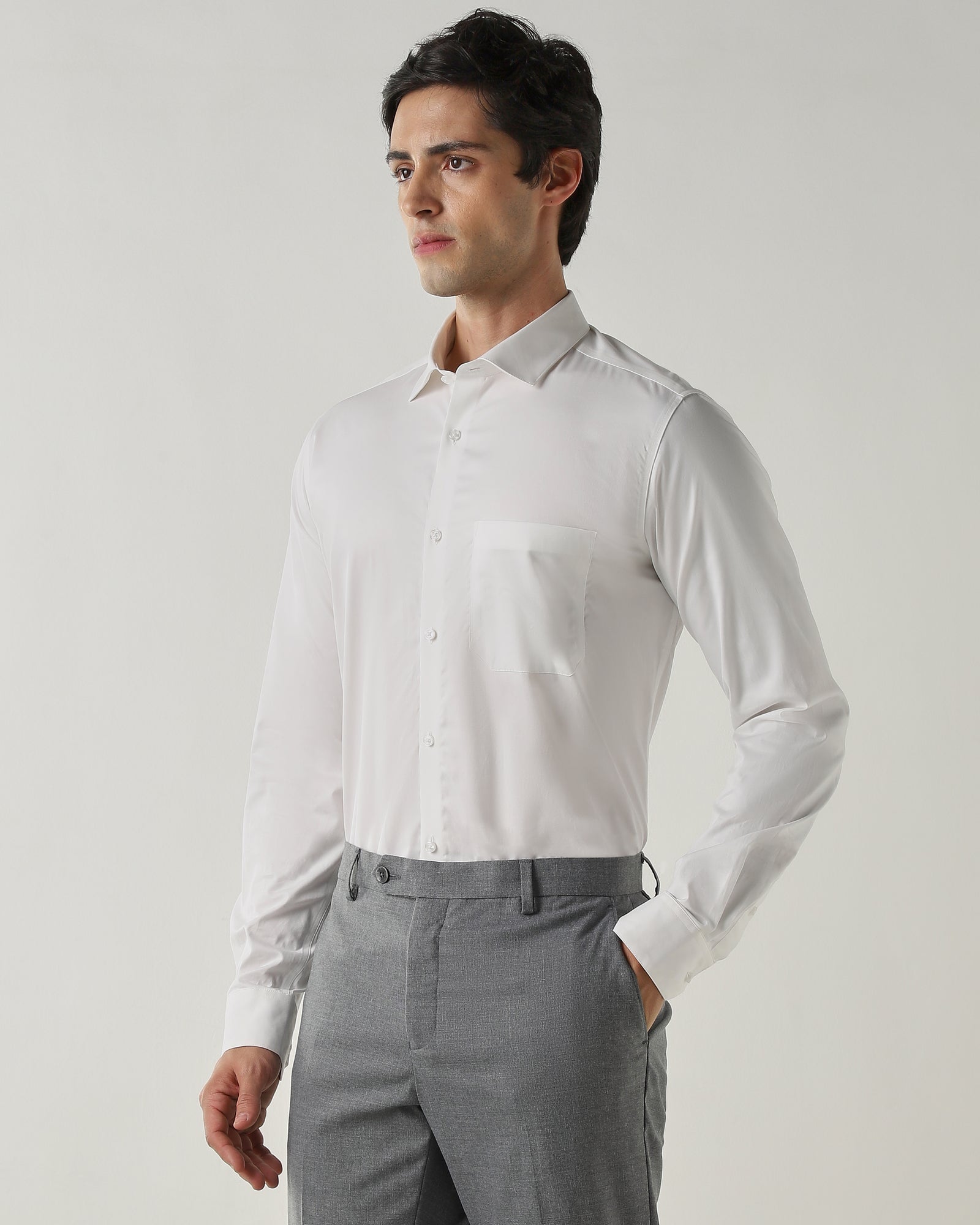 Slim Fit Shirt White