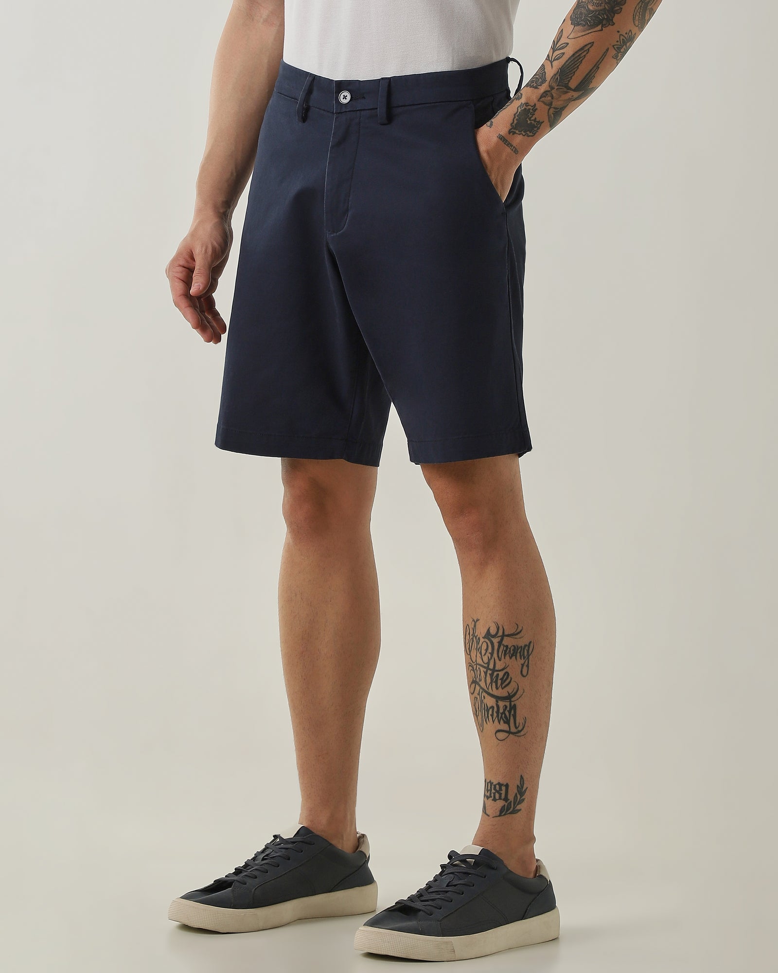 Regular Fit Shorts Navy