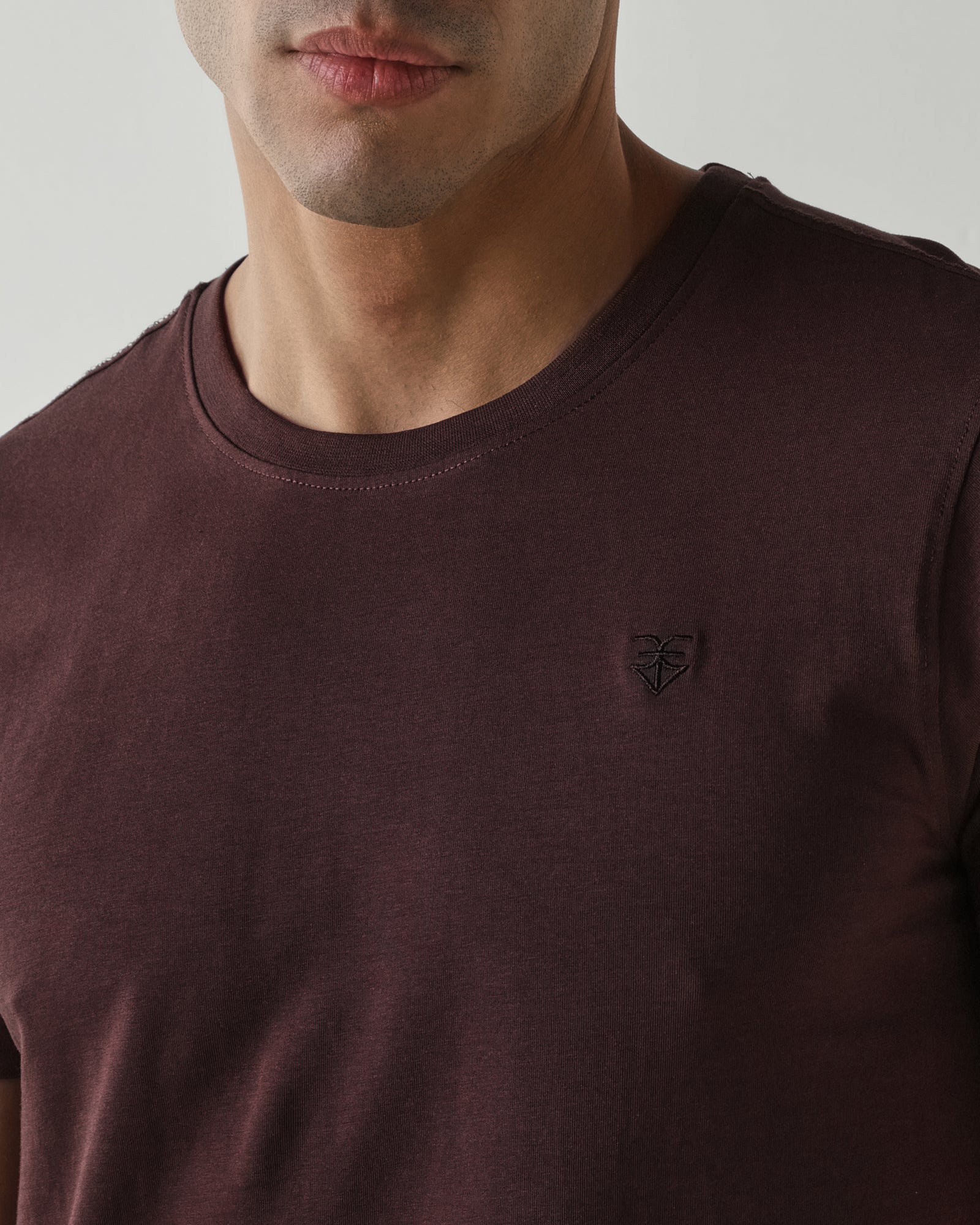 Topwear Single Jersey T-Shirts – Coffee