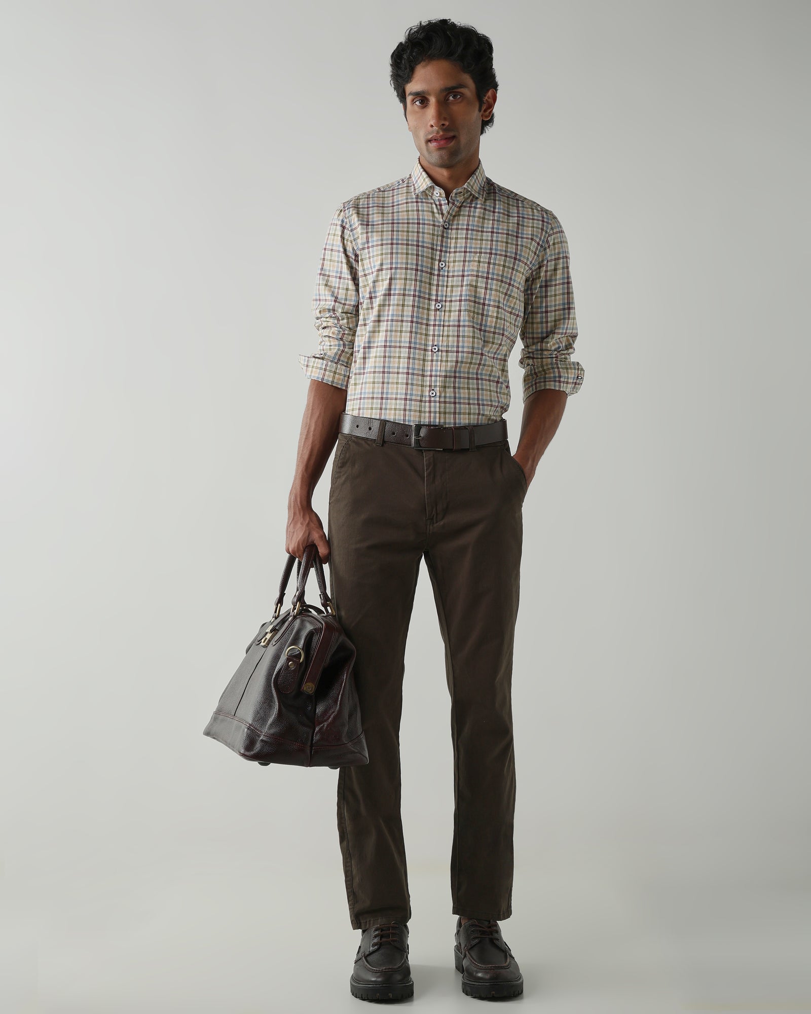 Mens-Regular Fit-Trouser