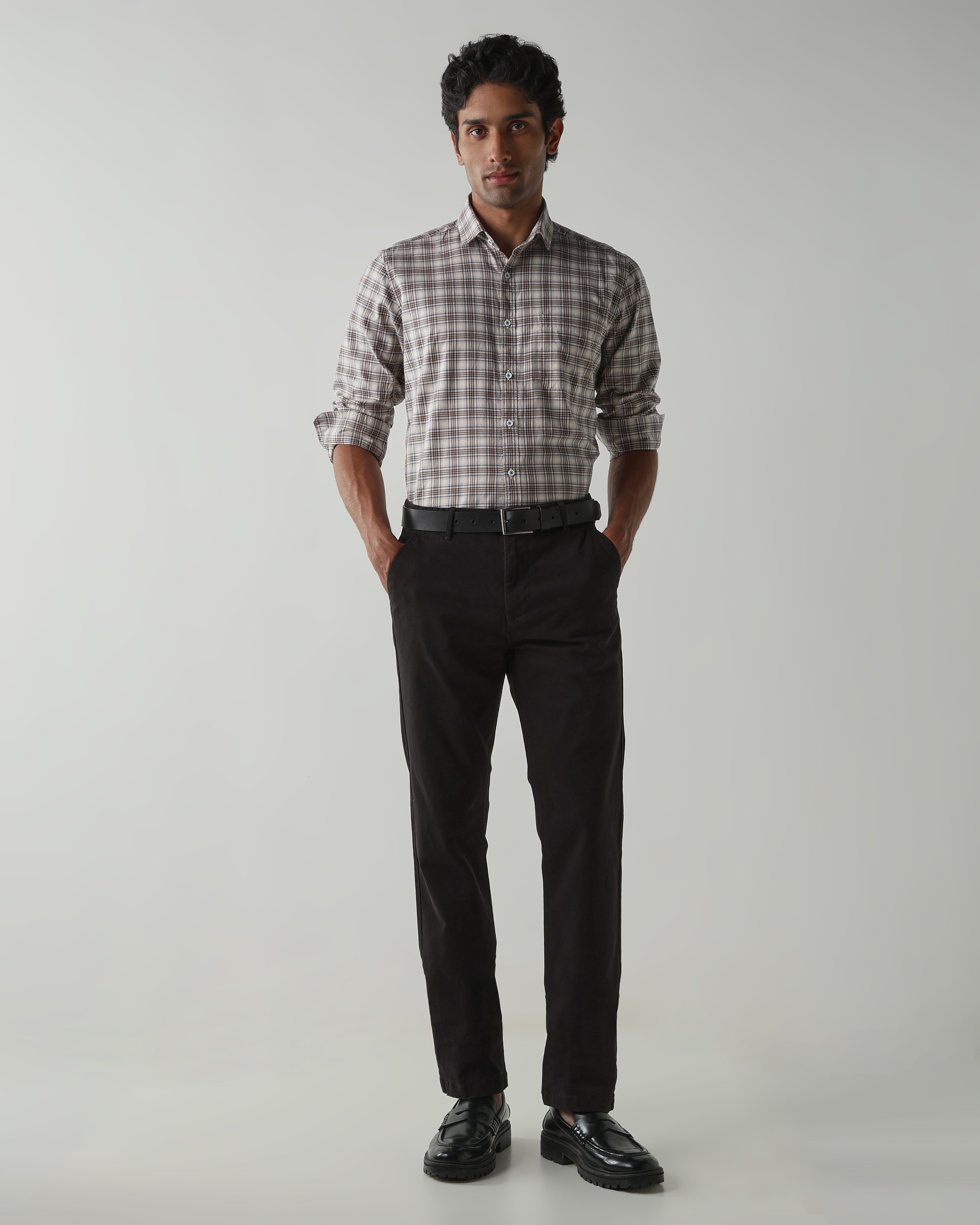 Mens-Regular Fit-Trouser