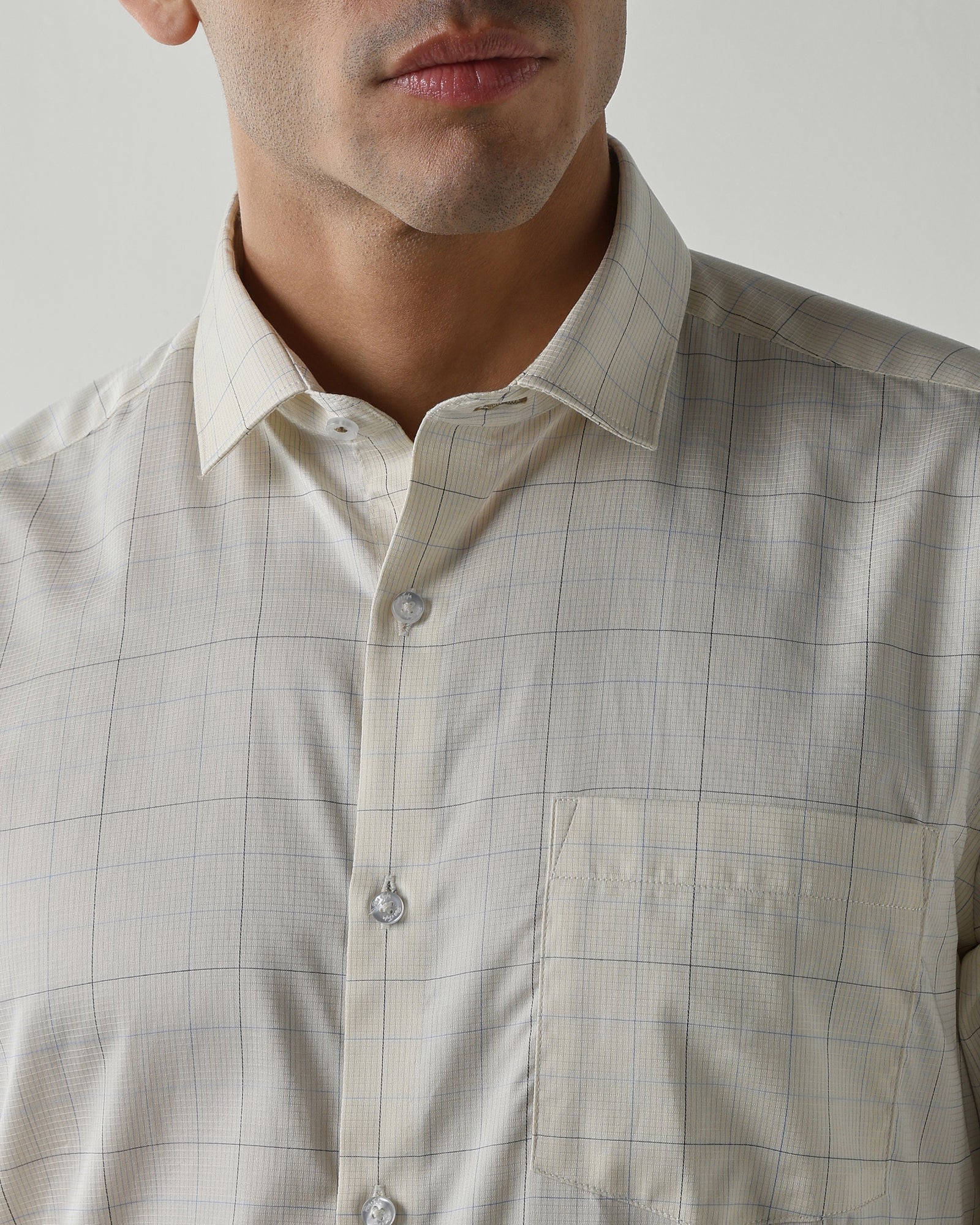 Fawn Pure Cotton Shirts for Men | Slim Fit Luxury Wear