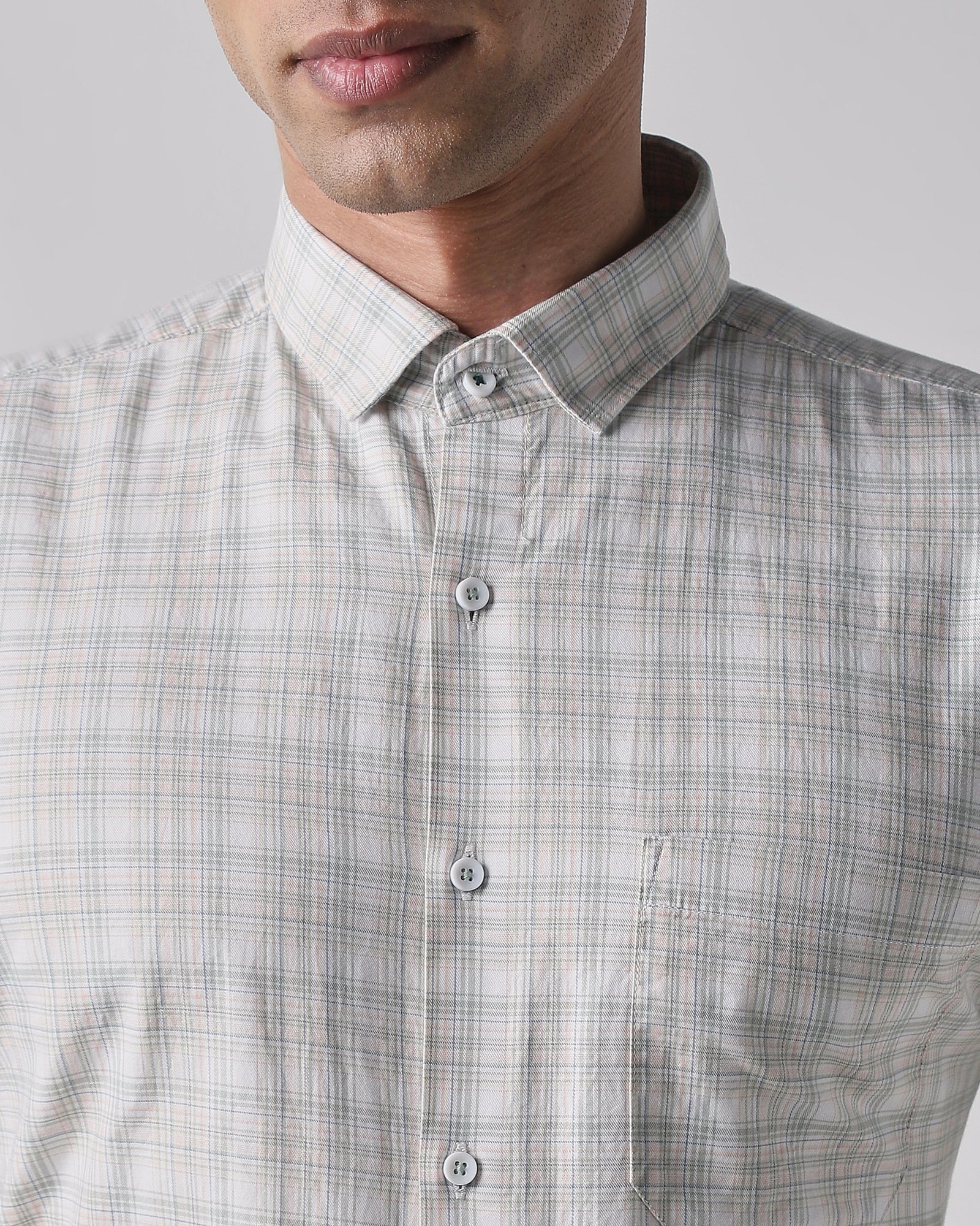 Pista 100% Cotton Slim Fit Shirt