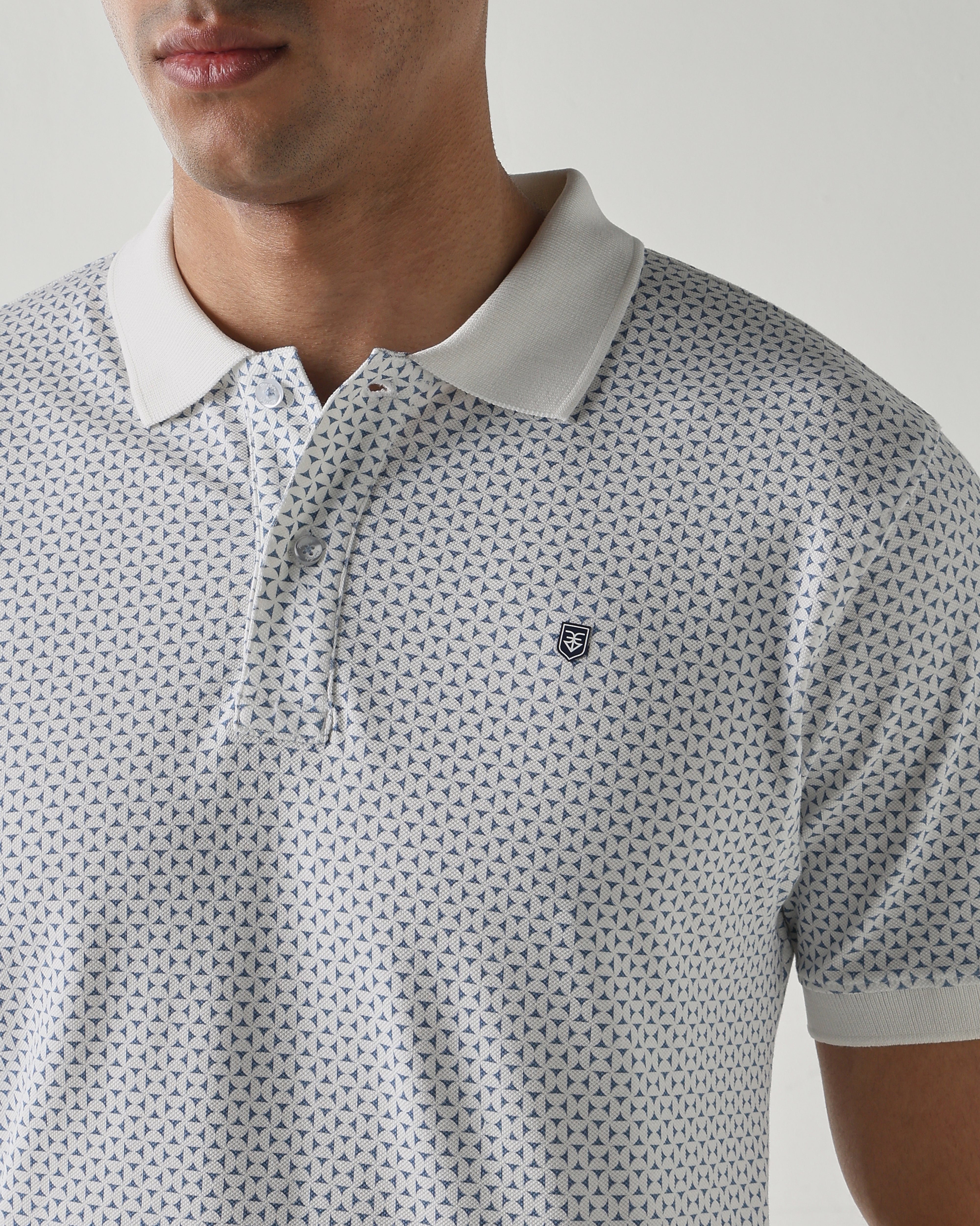 Men Regular Fit T-Shirt Bright White