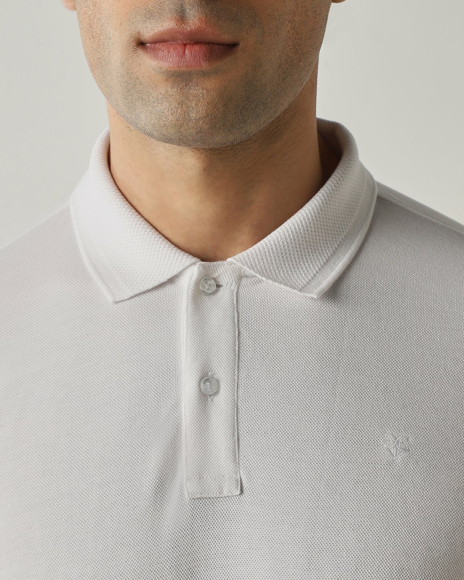 T-Shirt White Regular Fit 100% Cotton