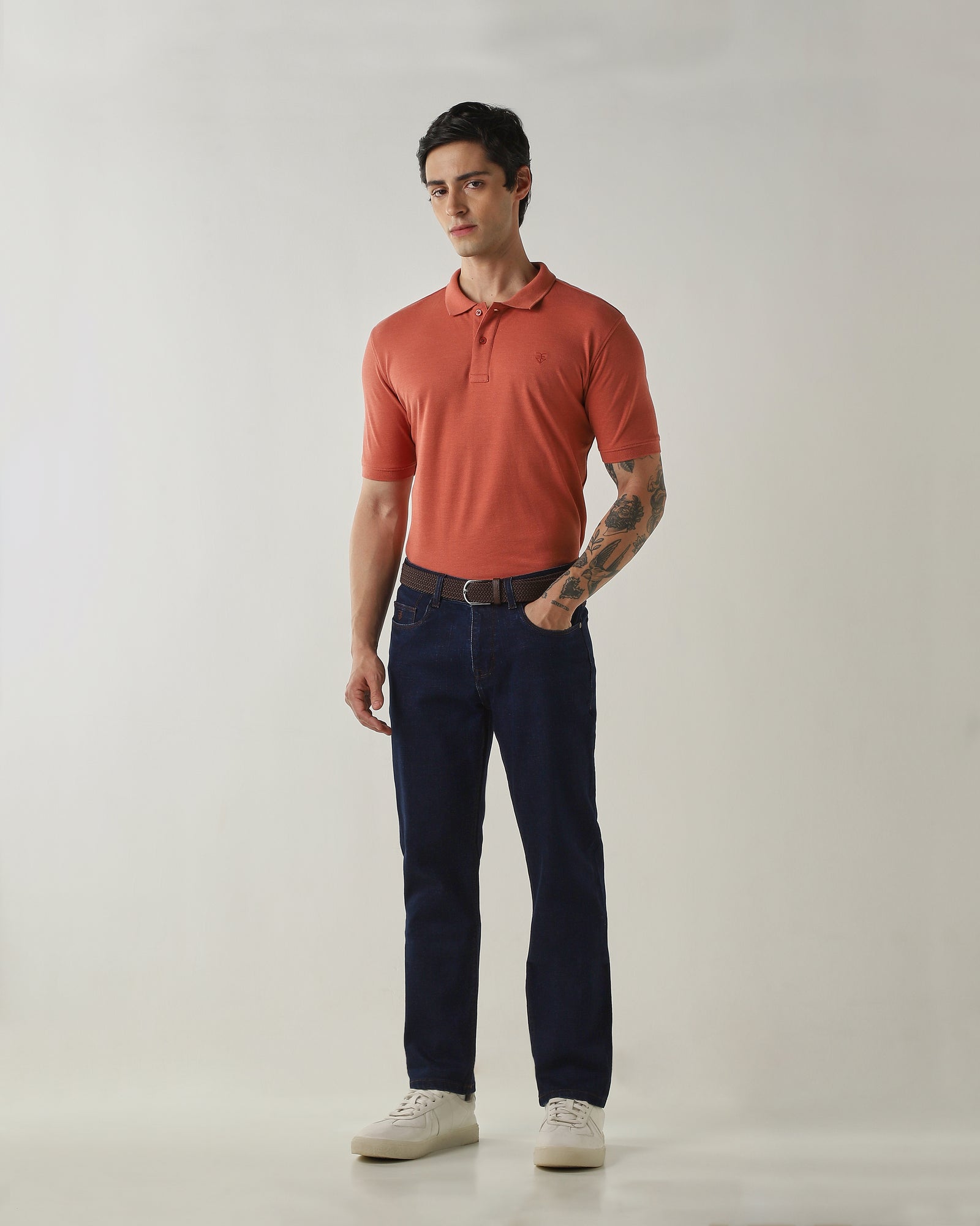 Slim Fit Jeans Dark Blue