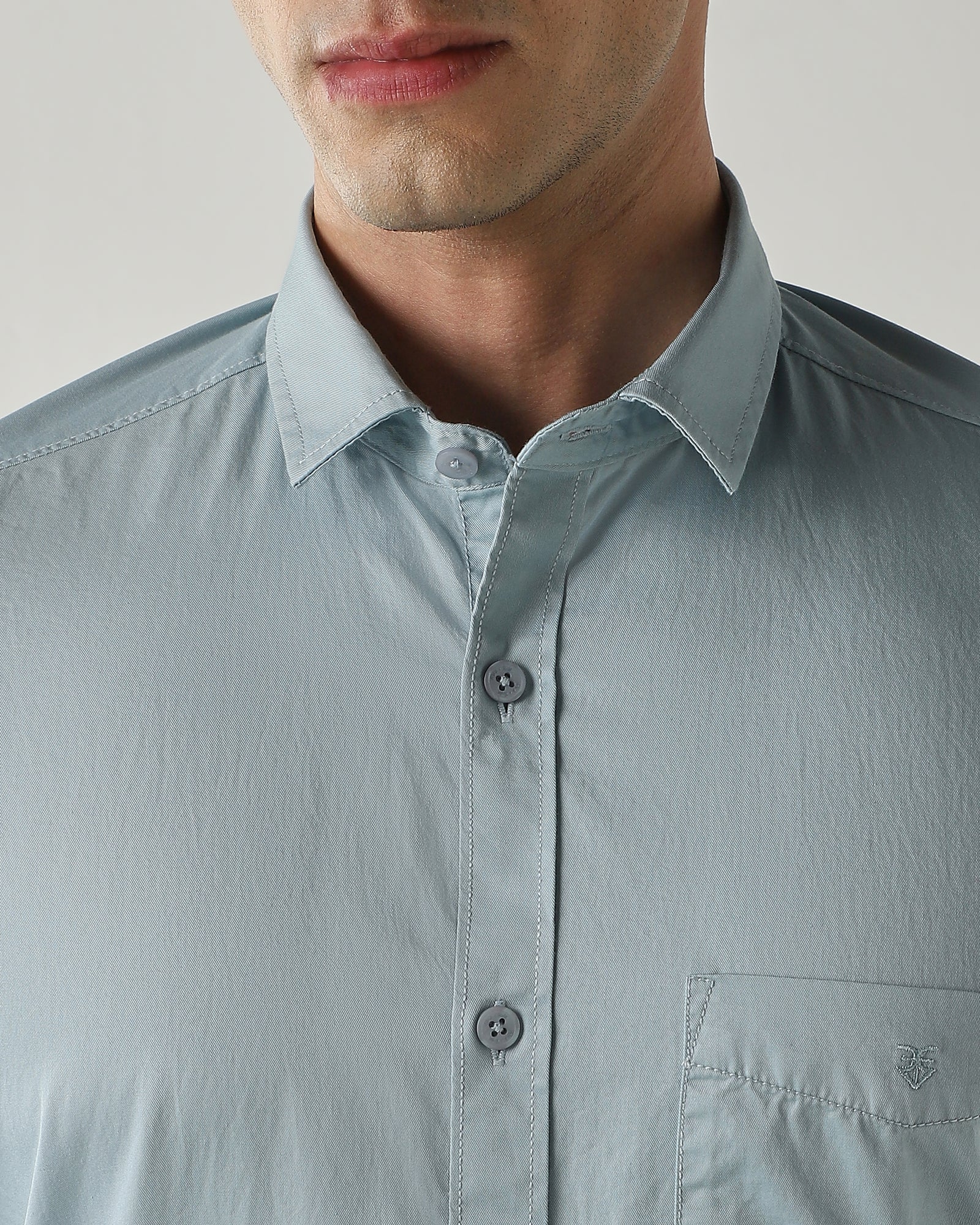 Slim Fit Shirt Blue