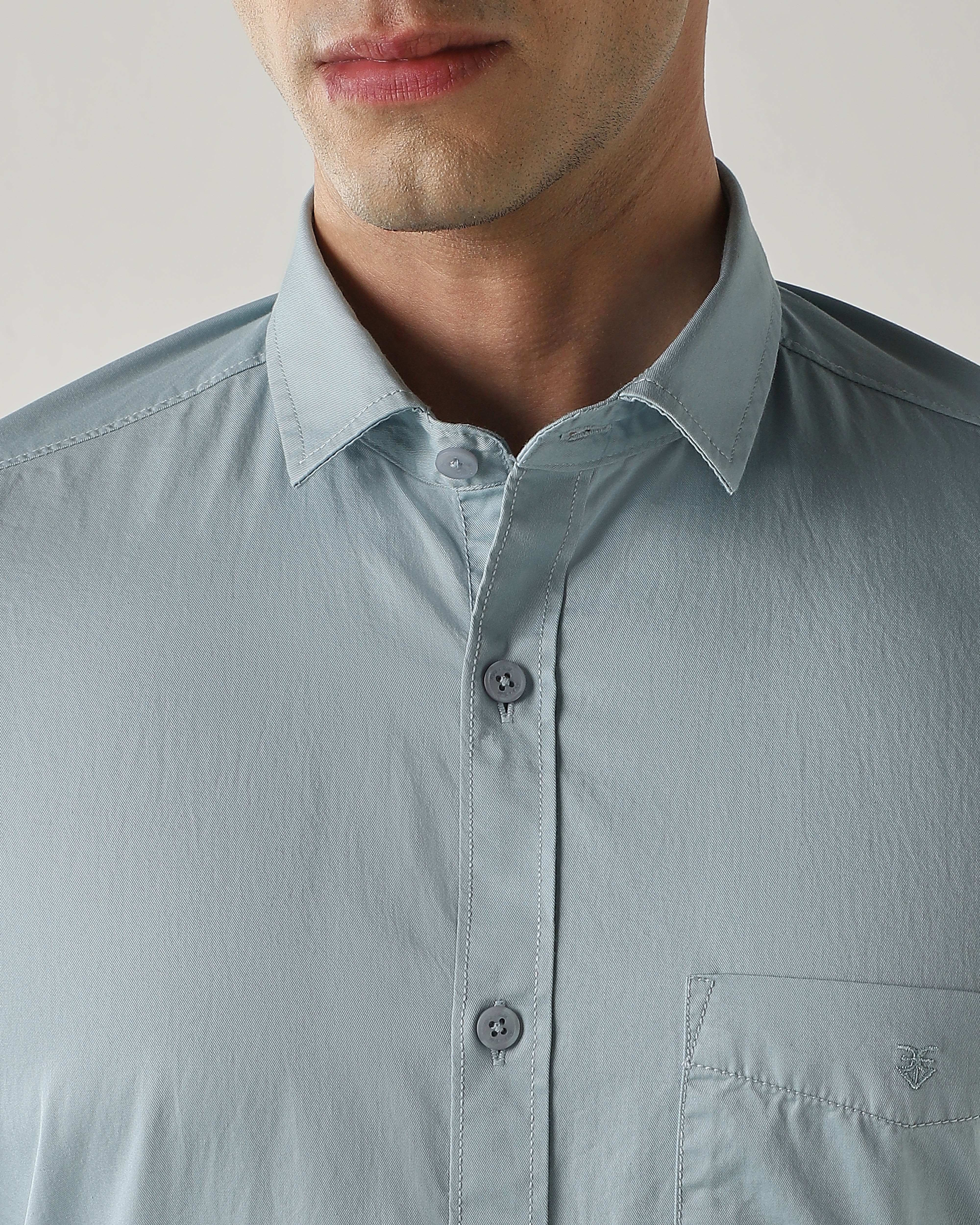 Slim Fit Shirt Blue