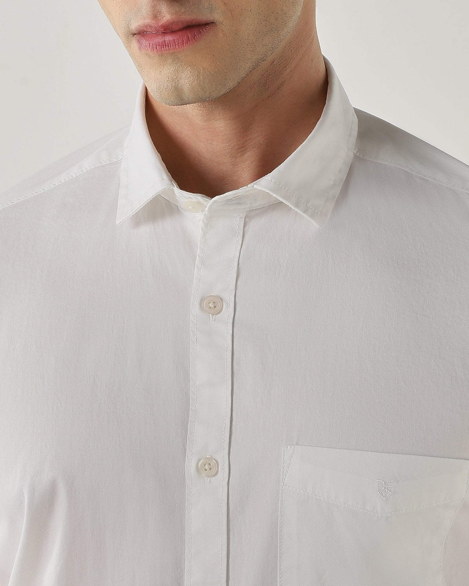 Slim Fit Shirt White