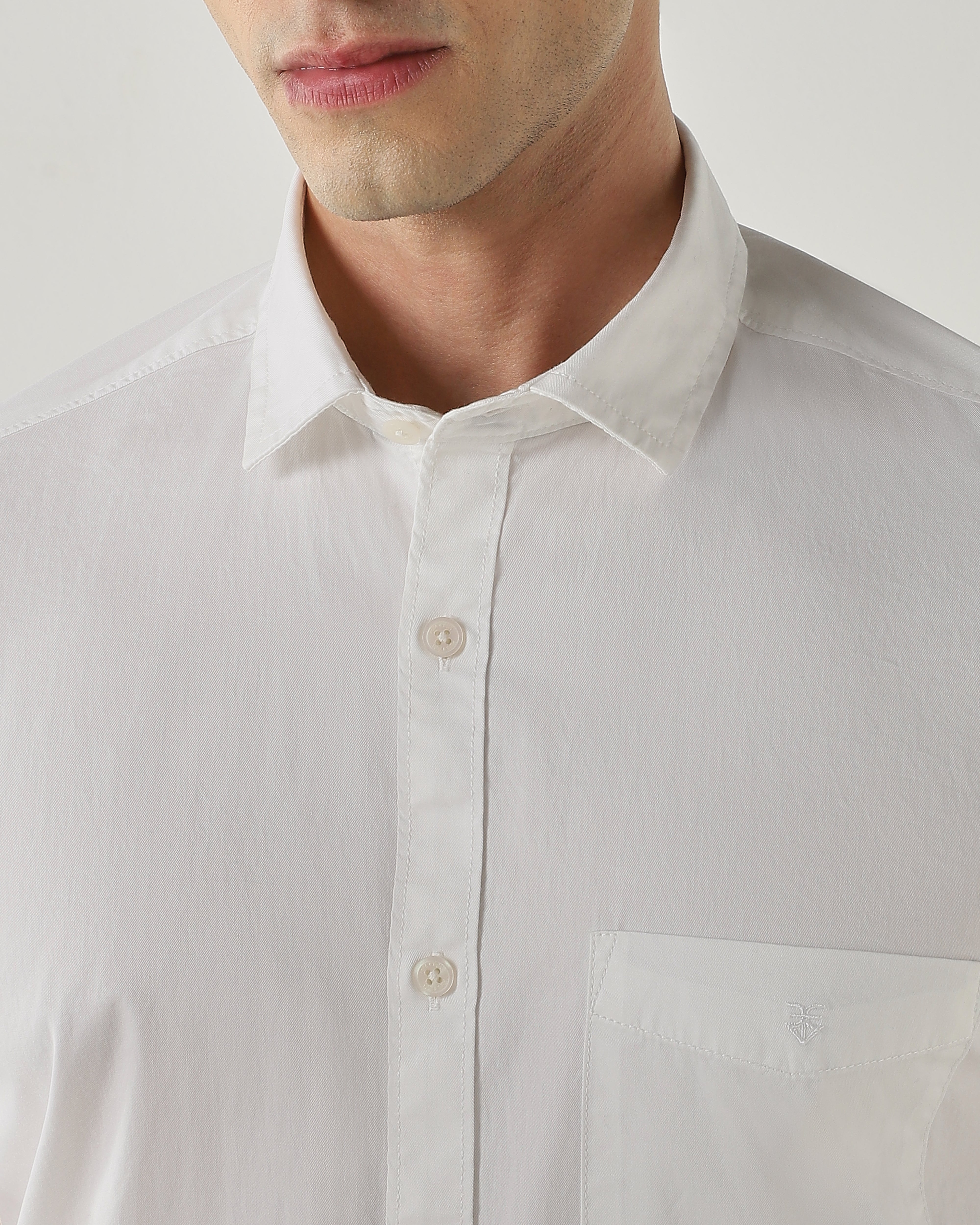 Slim Fit Shirt White