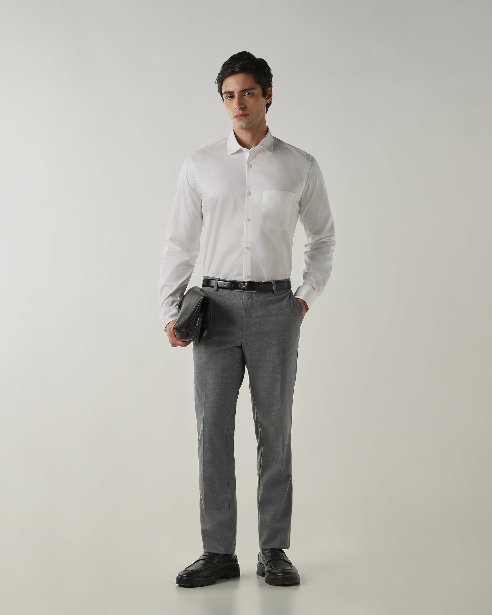 Tailor Fit Trouser Light Grey