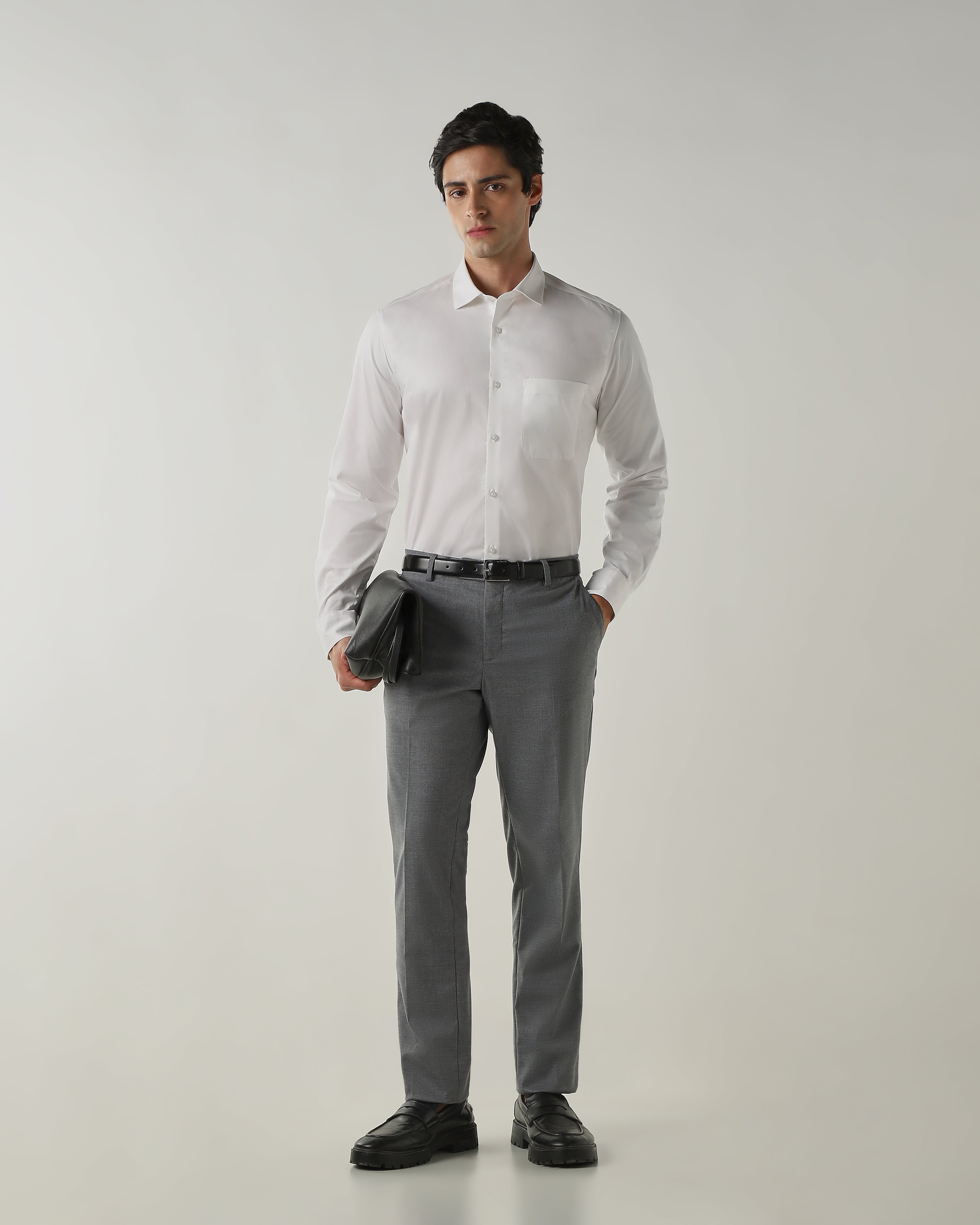 Tailor Fit Trouser Light Grey