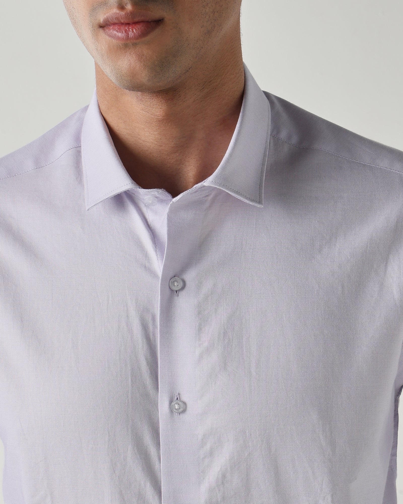 Men Regular Fit Shirt Lilac