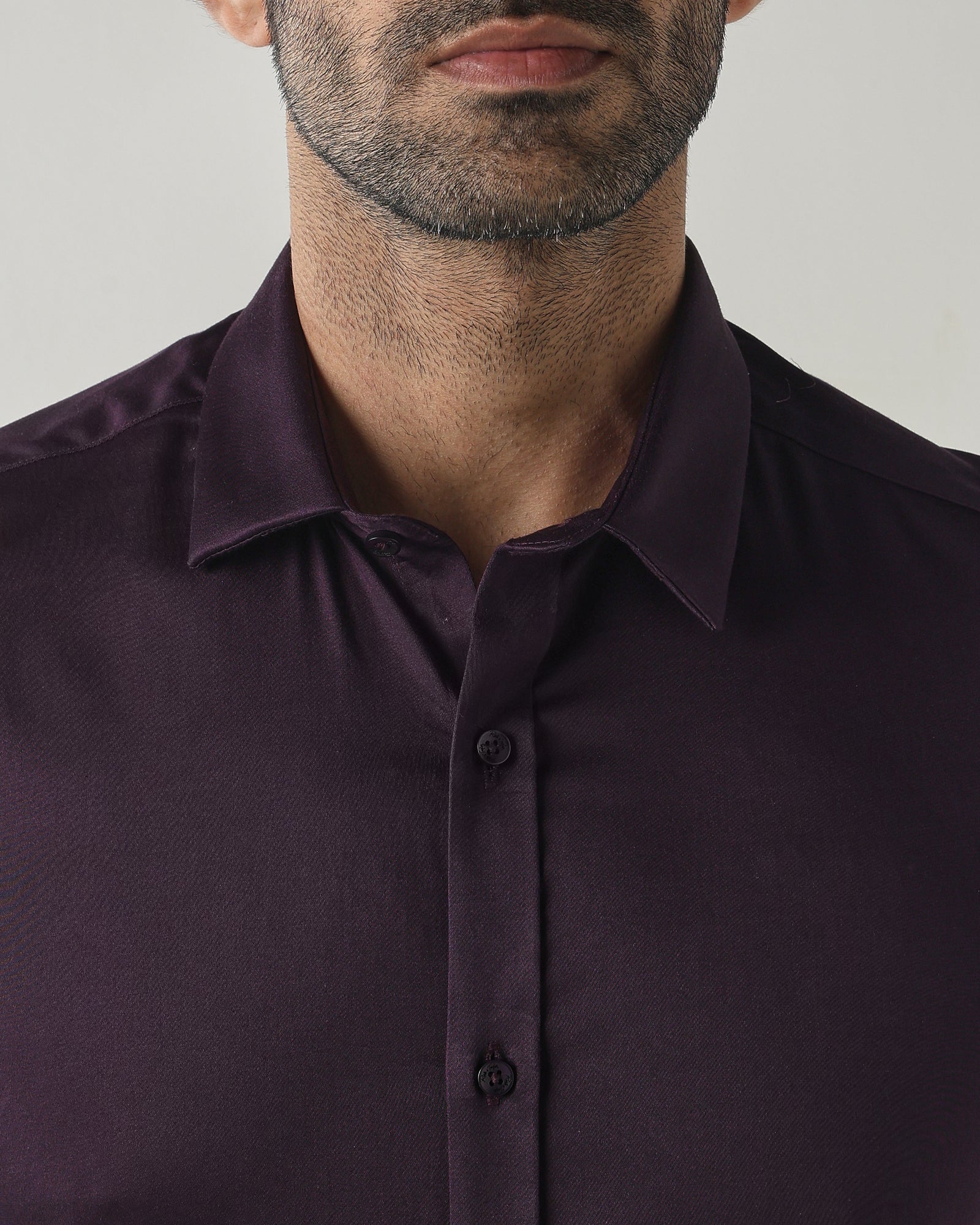 Purple Grape Slim fit Fashion Formal Shirts