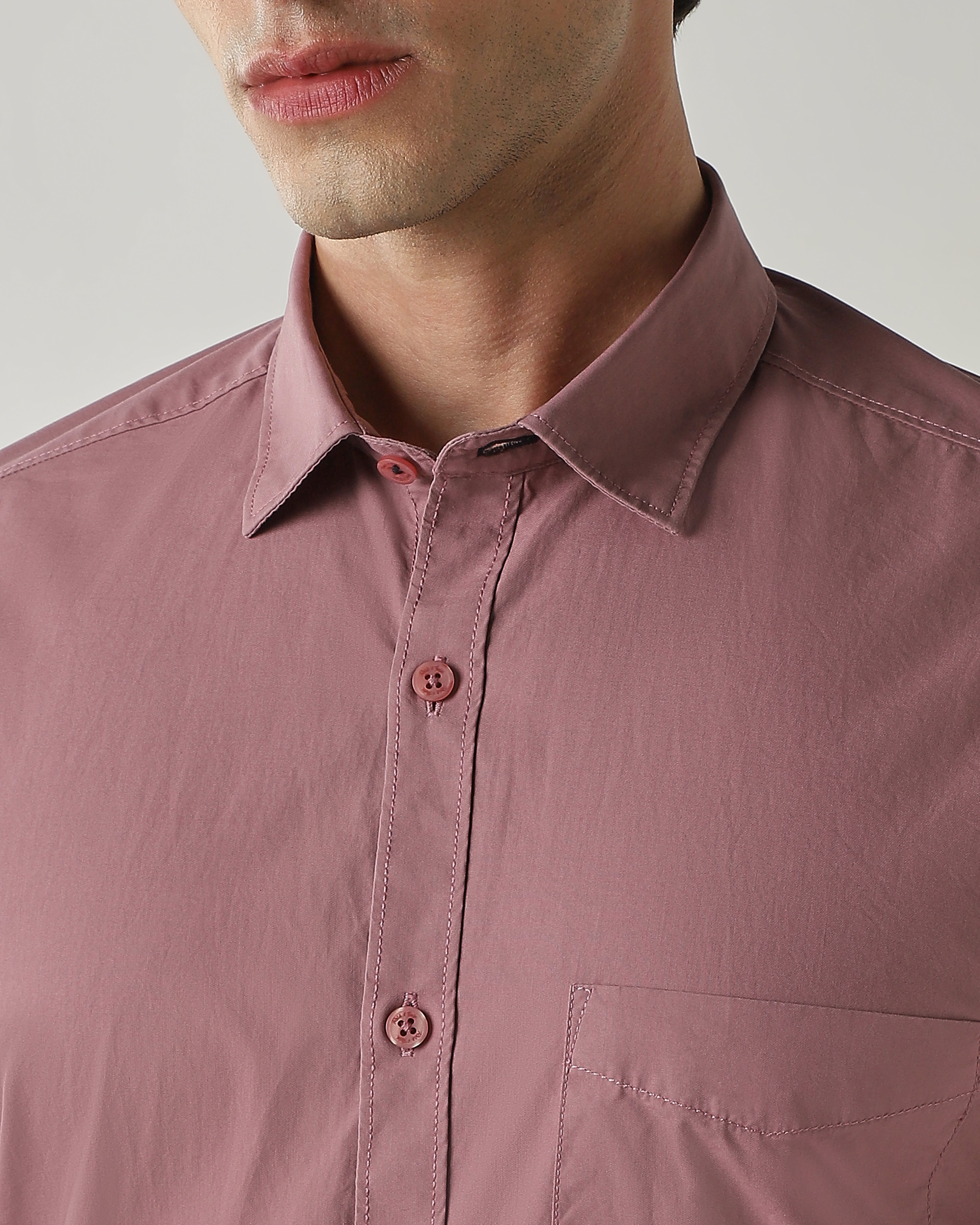 Slim Fit Shirt Mauve