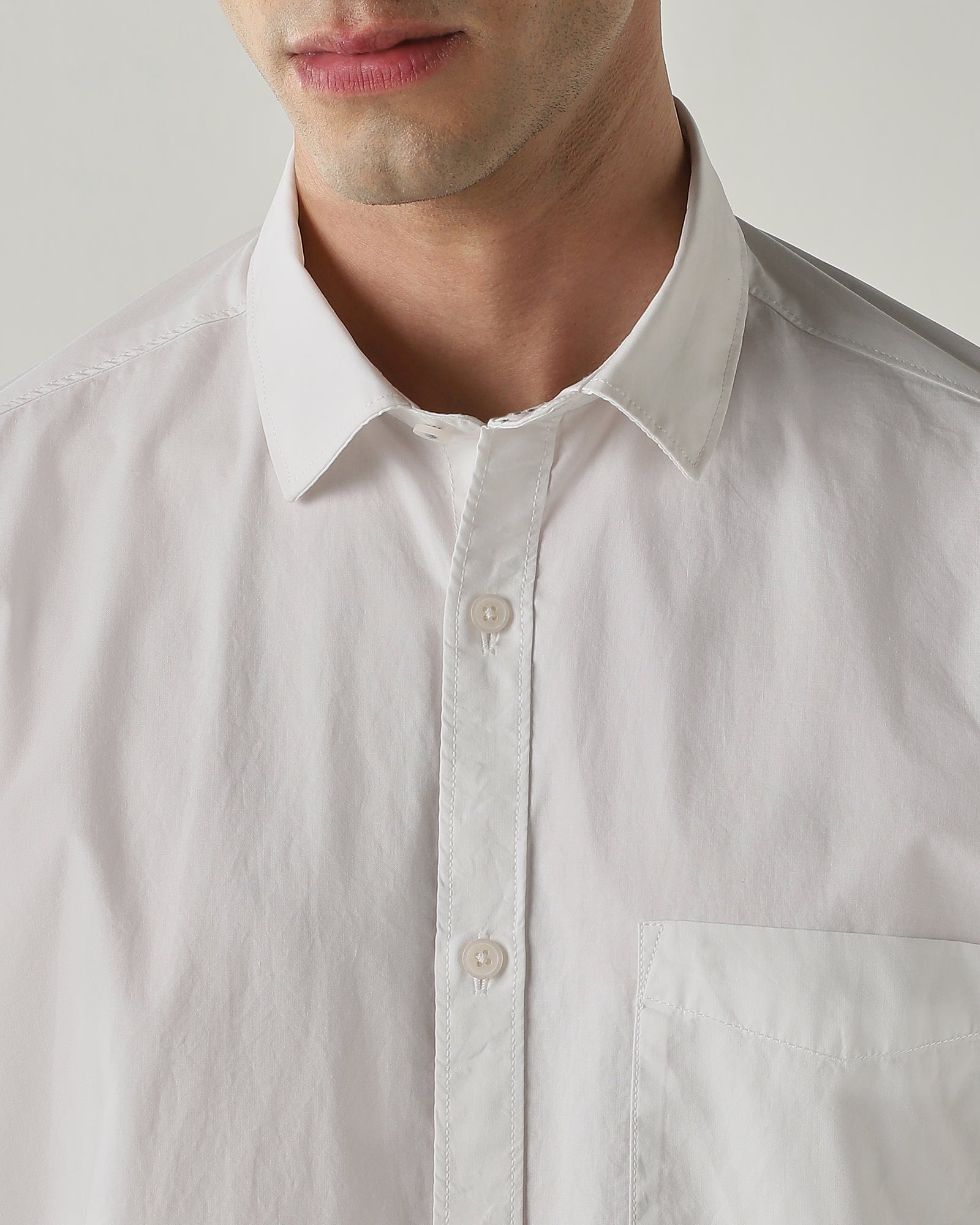Slim Fit Shirt White