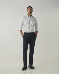 Blue Mel Tailor Fit Fashion Formal Trousers