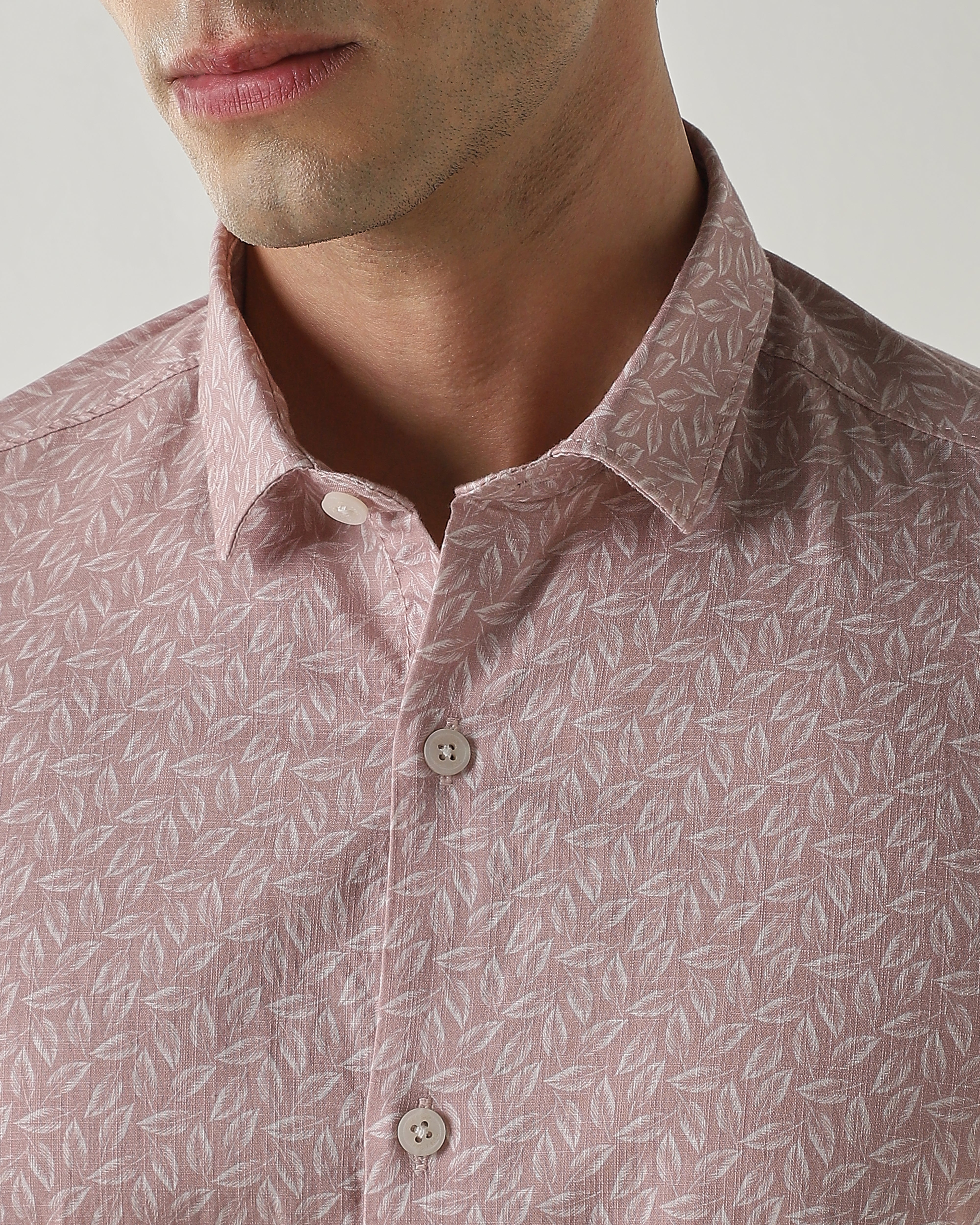 Slim Fit Shirt Mauve