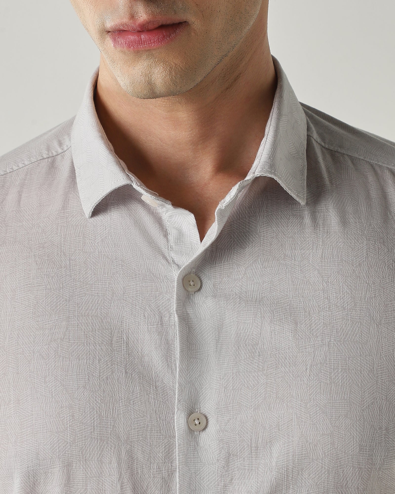 Slim Fit Shirt Grey