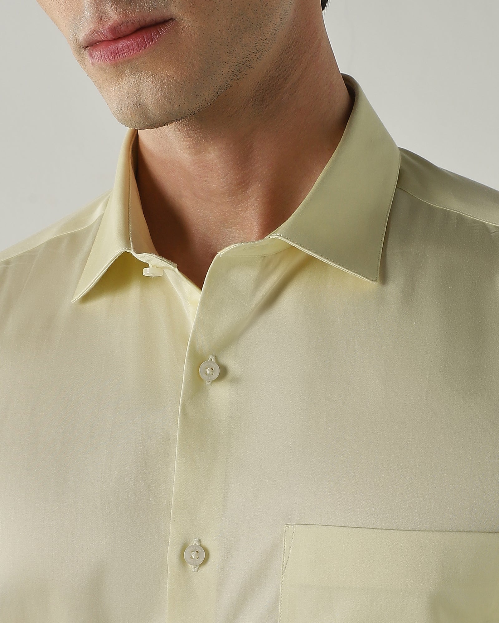 Slim Fit Shirt Lemon