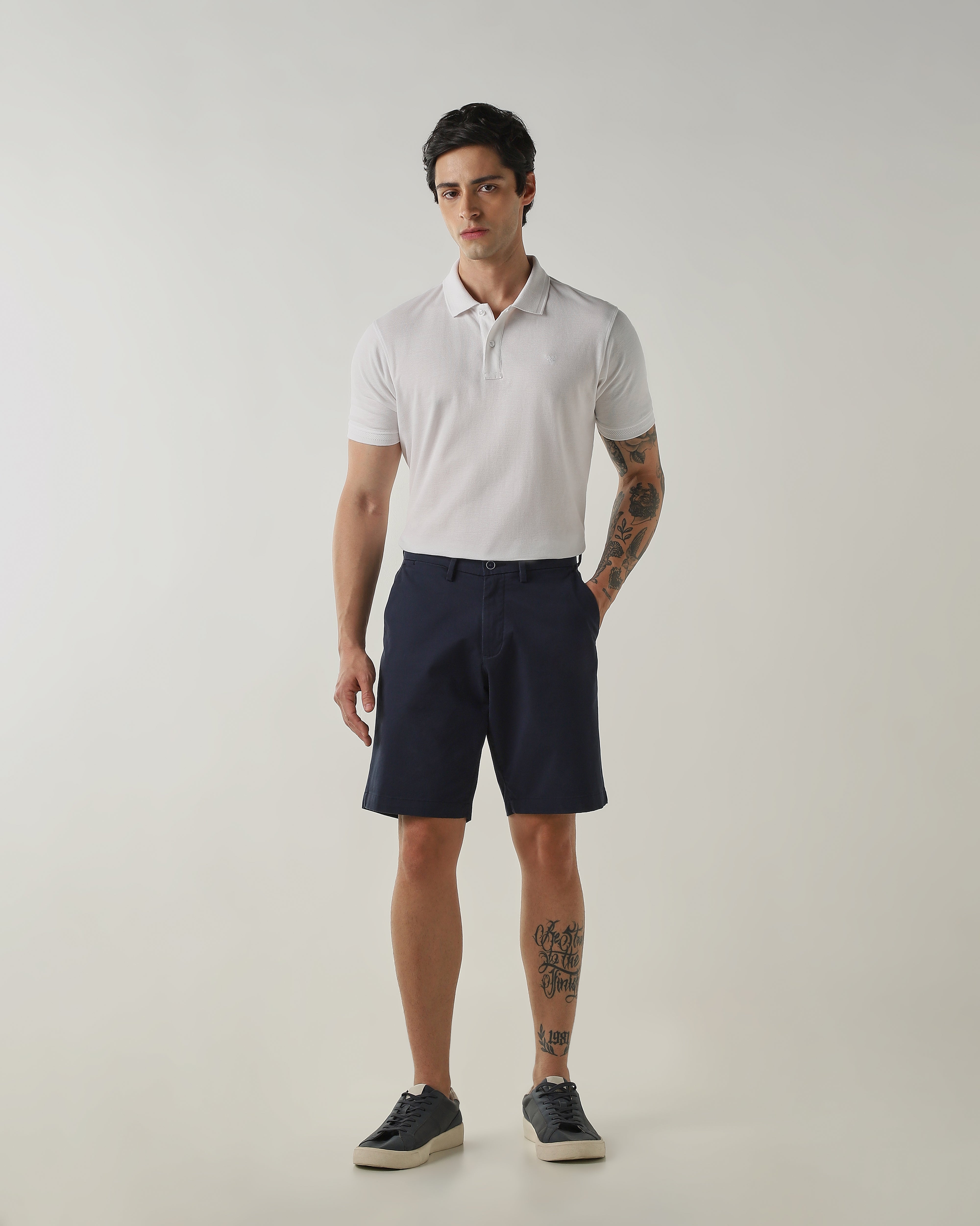 Regular Fit Shorts Navy