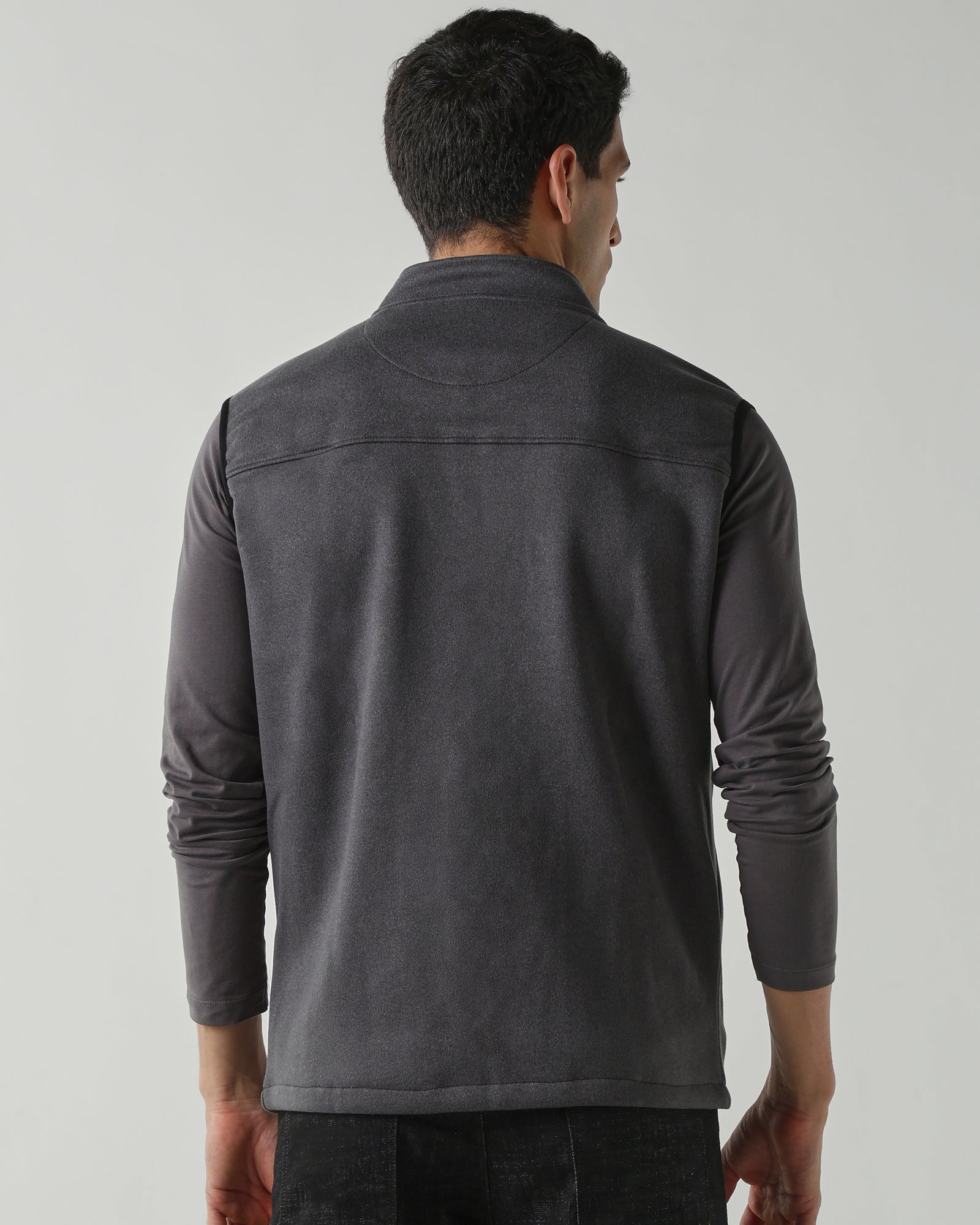 Round Neck Sleeveless  Jackets – Anthra
