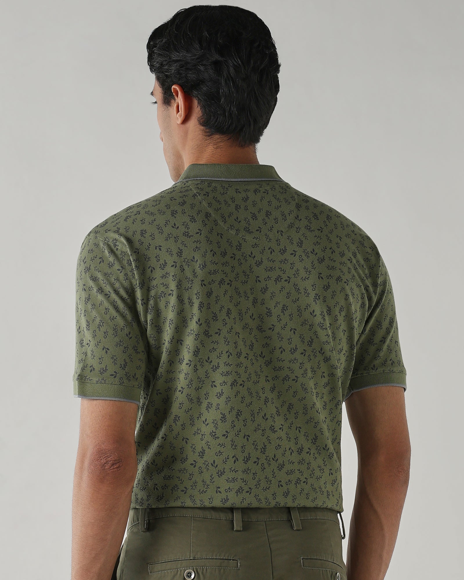 Men Regular Fit T-Shirt Loden Green