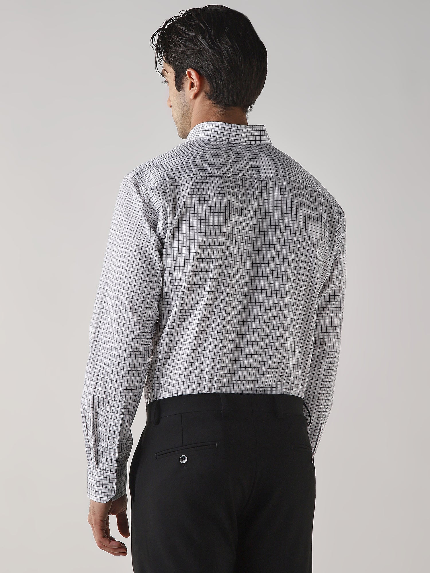 Shirts - White/Grey | Classic Formalwear