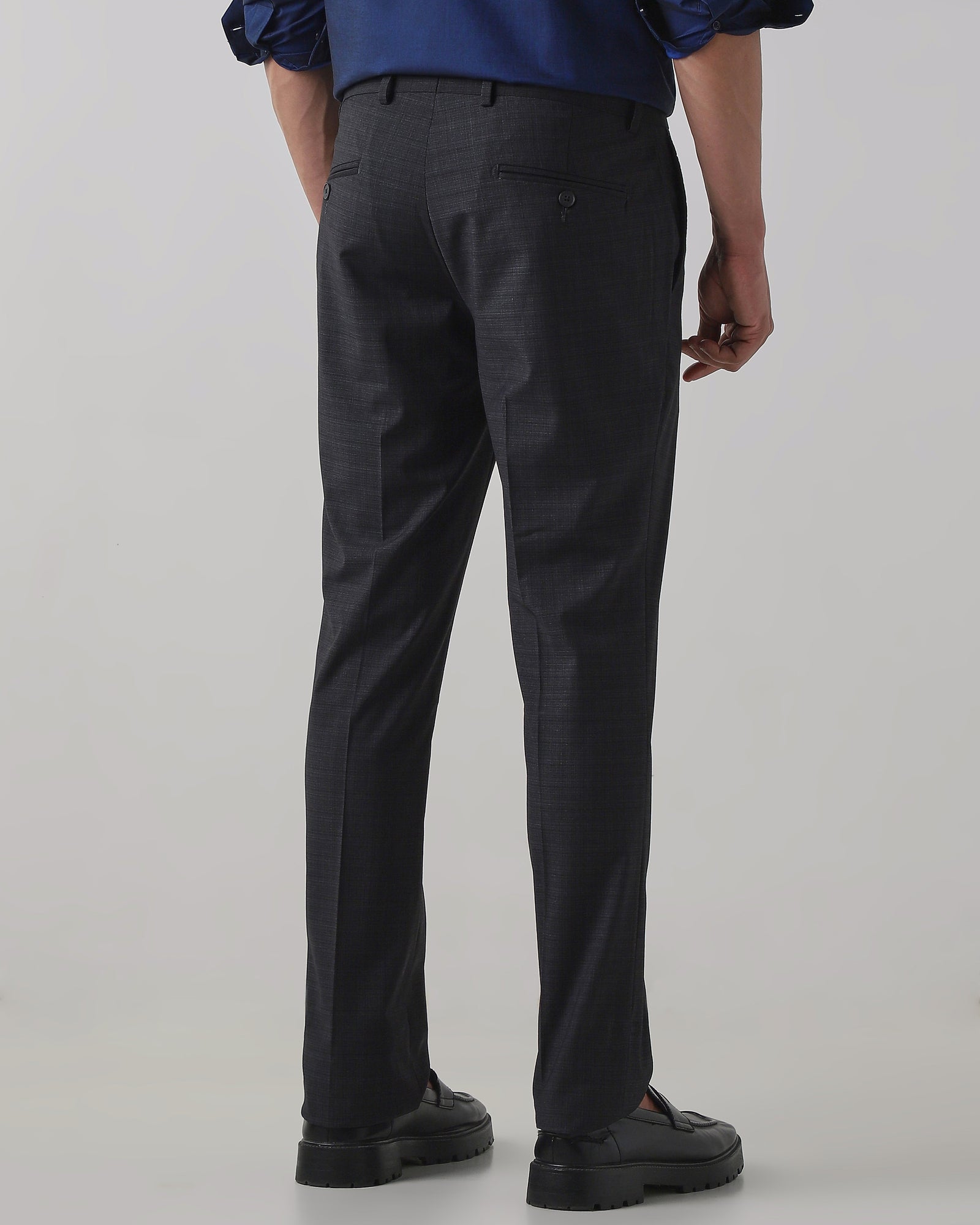 Black Regular Fit Trouser