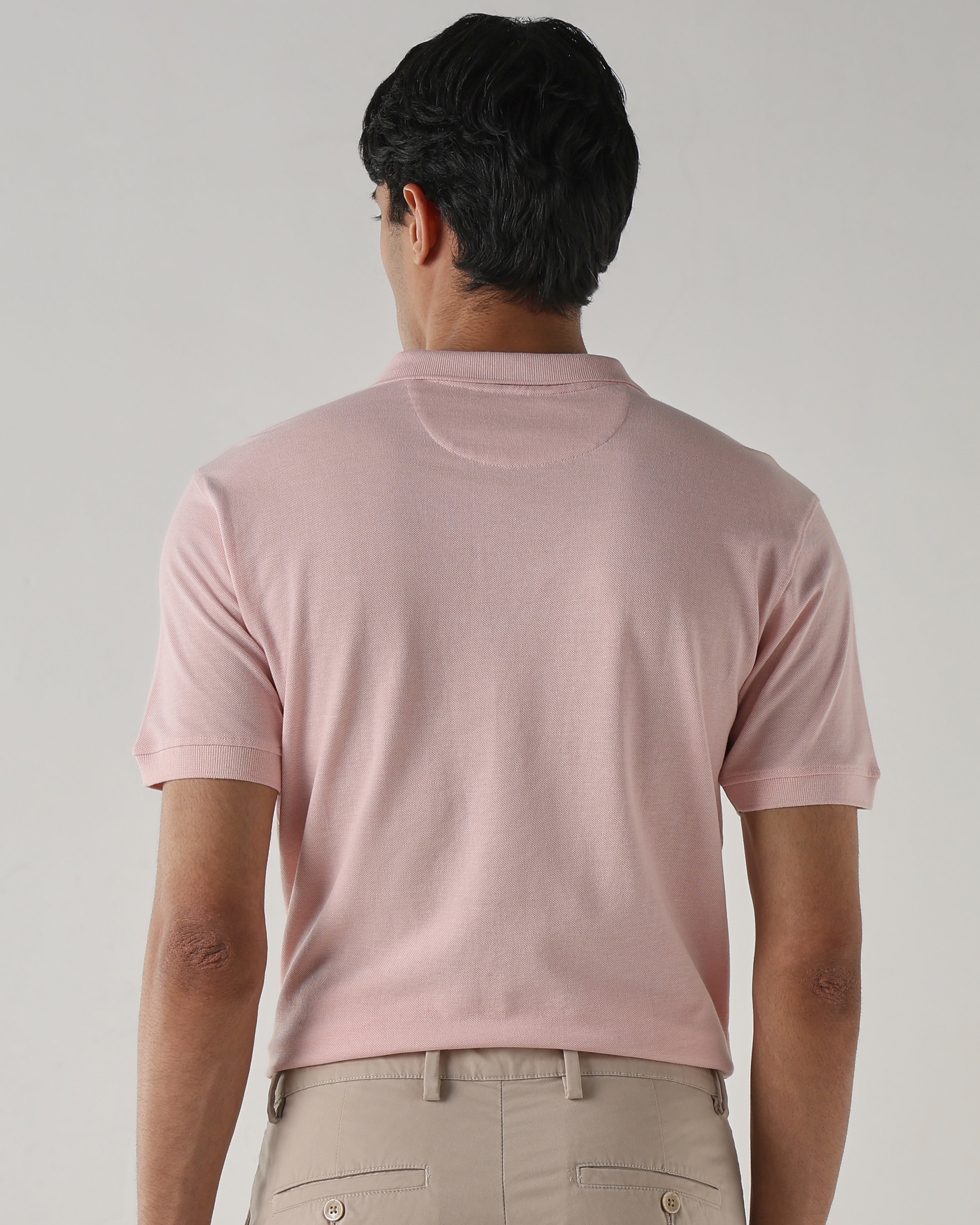 Men Regular Fit T-Shirt Lotus