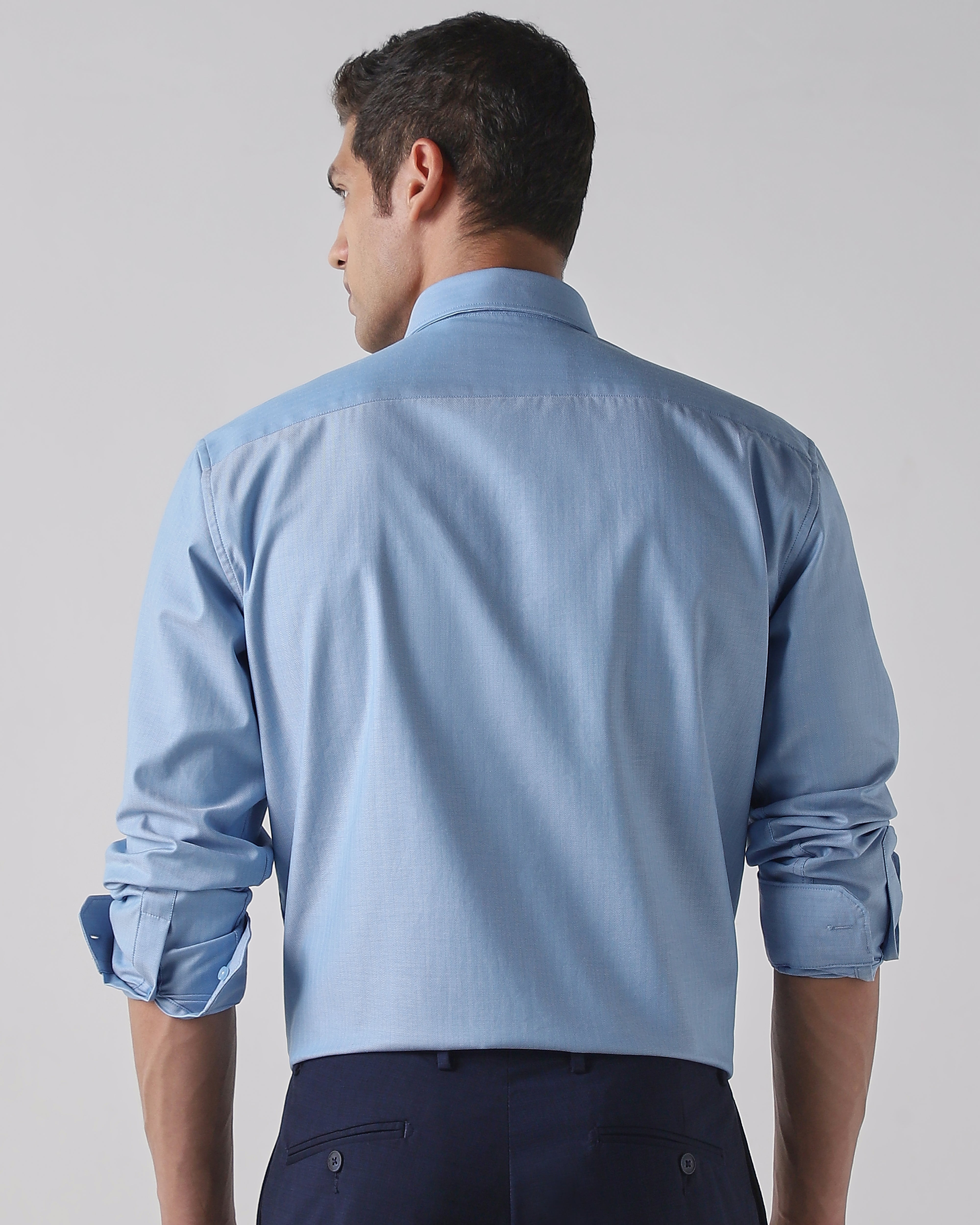 Blue Regular Fit Shirt