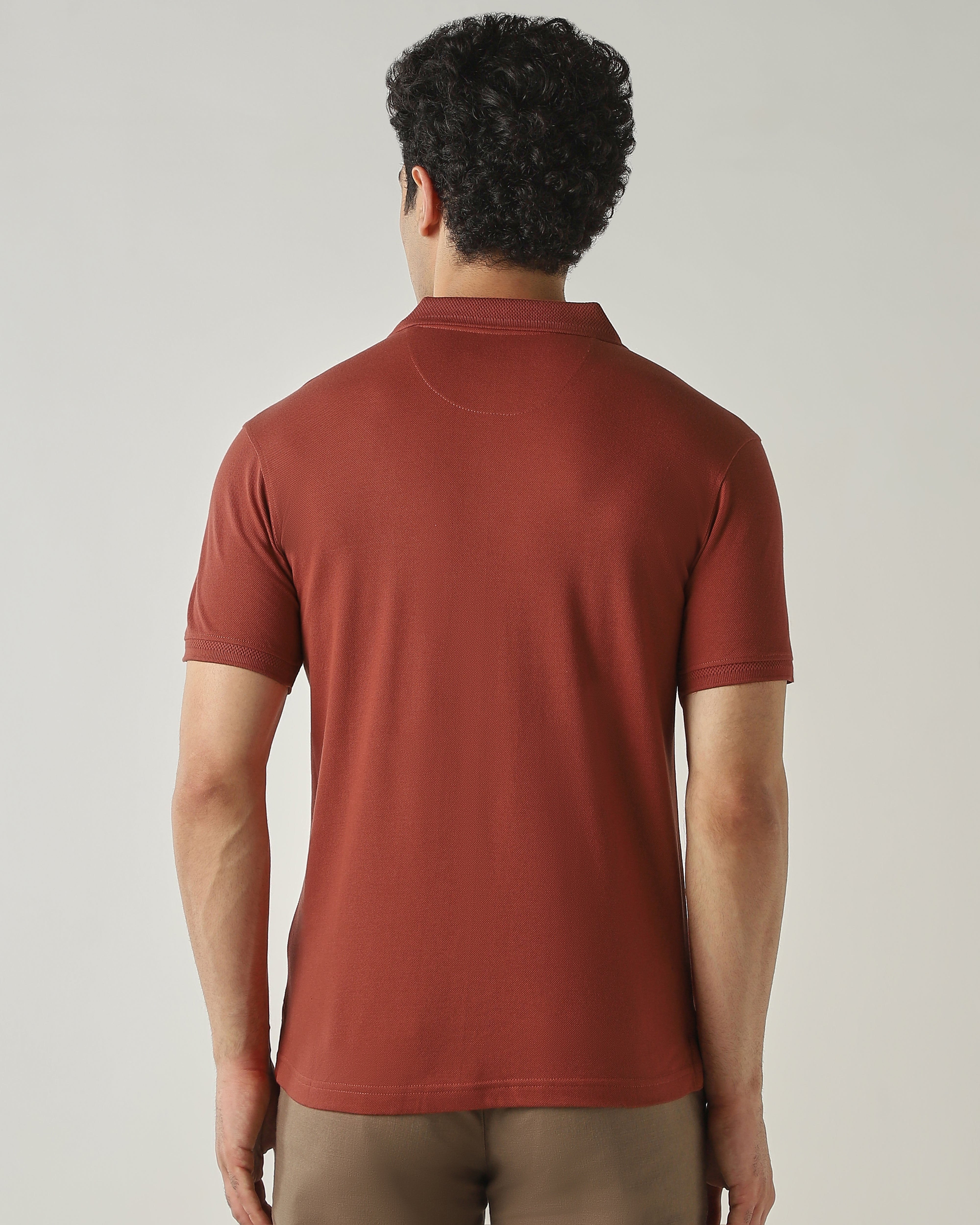 T-Shirt Tandoori Spice Regular Fit 100% Cotton