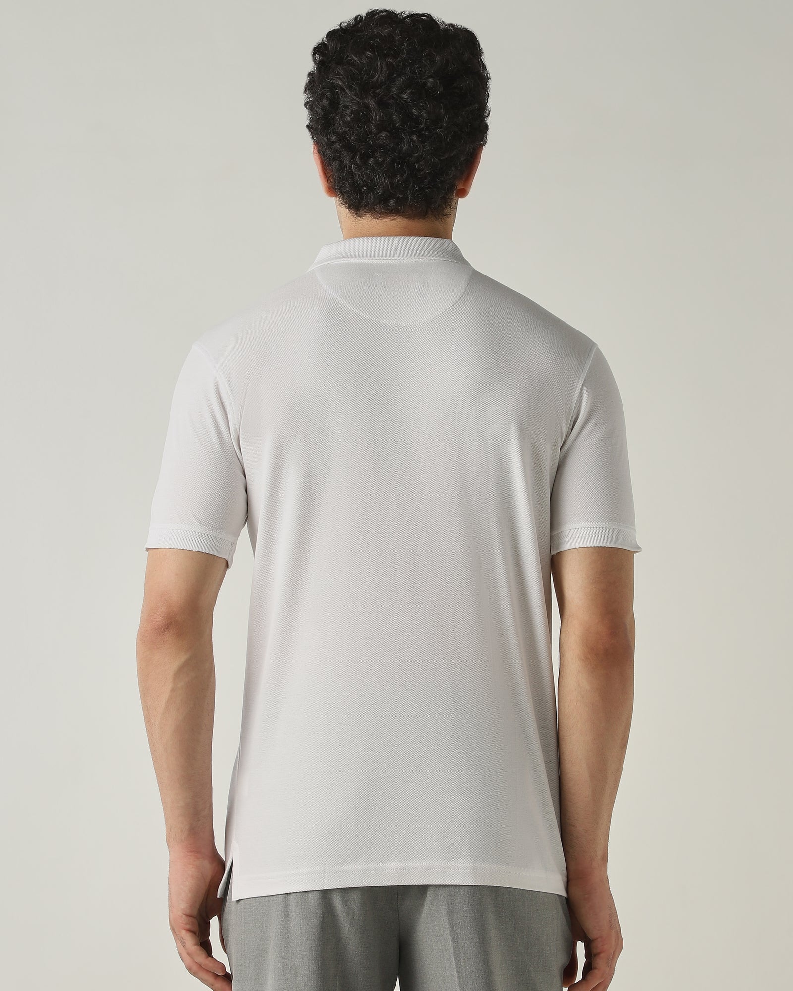 T-Shirt White Regular Fit 100% Cotton