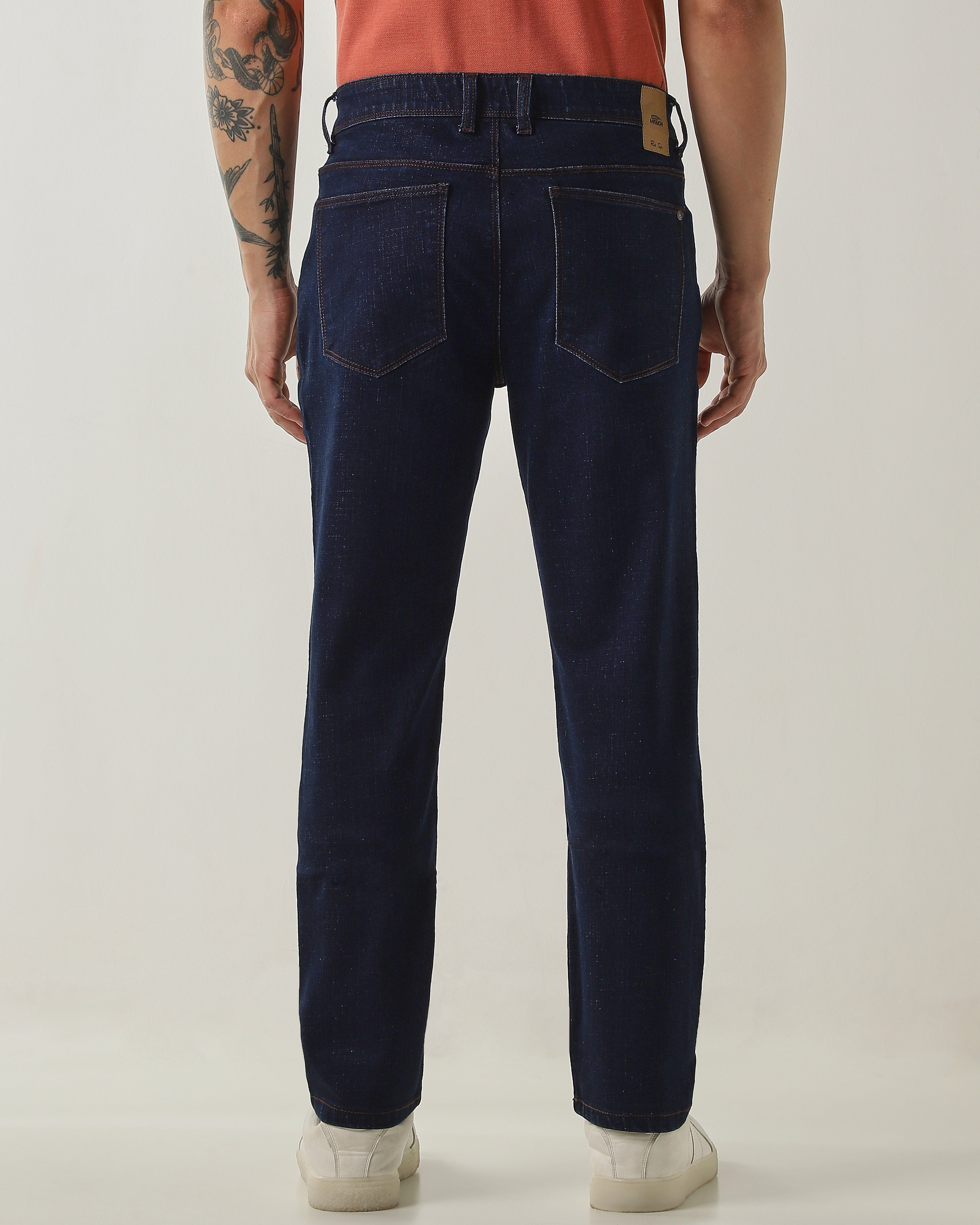 Slim Fit Jeans Dark Blue
