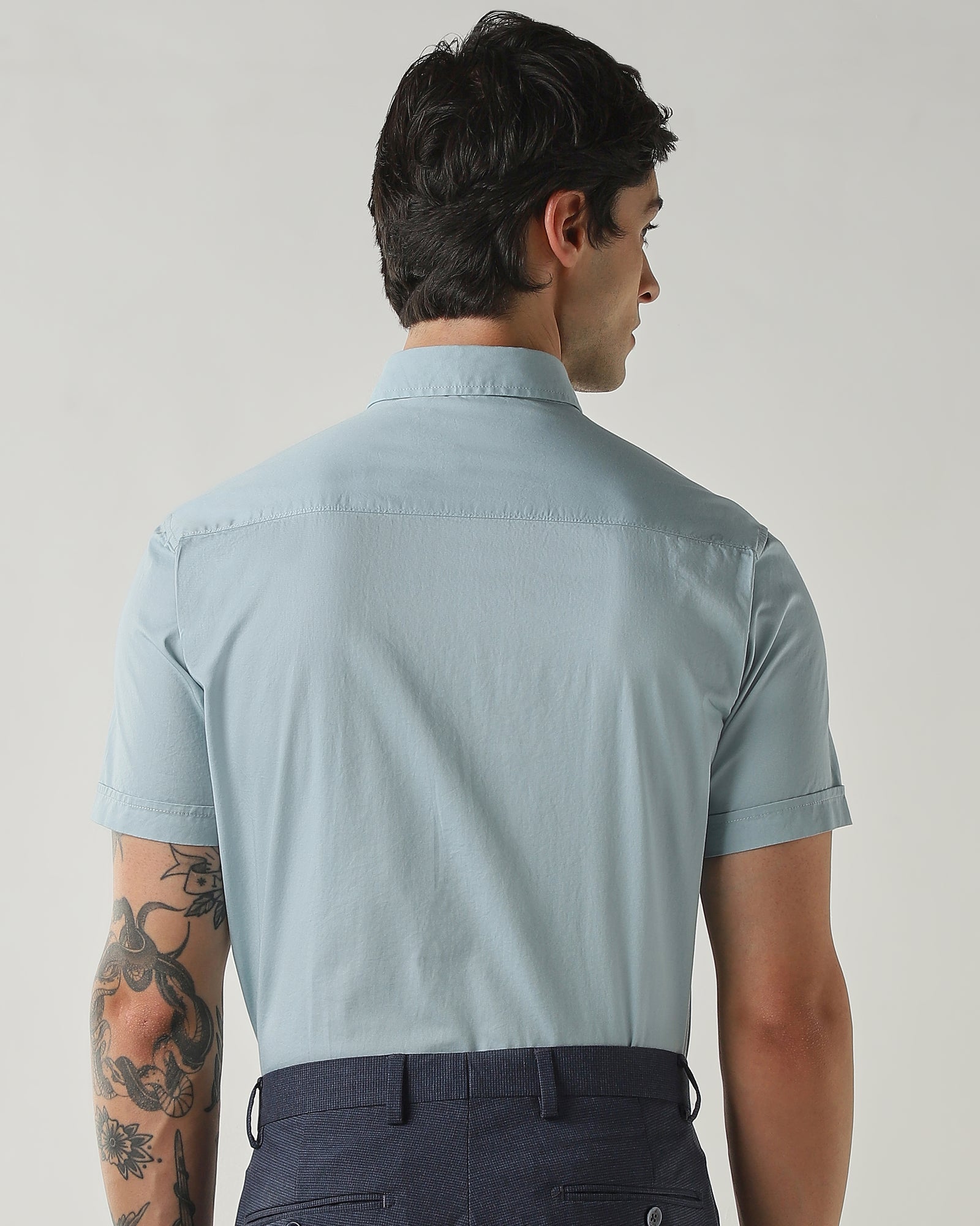 Slim Fit Shirt Blue