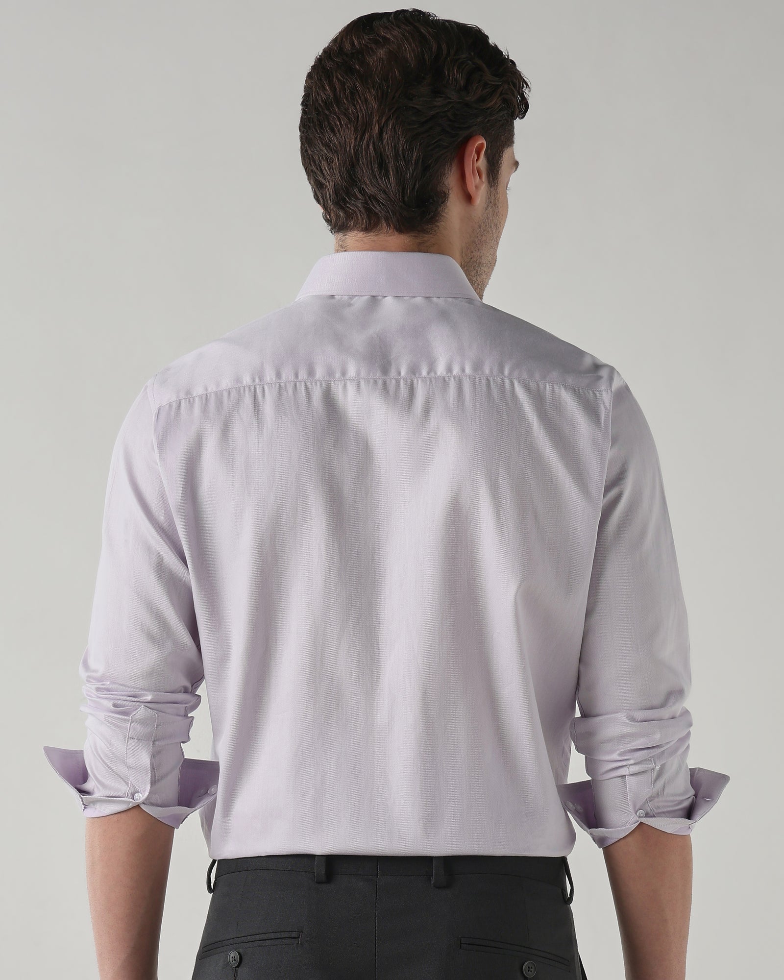 Men Regular Fit Shirt Lilac