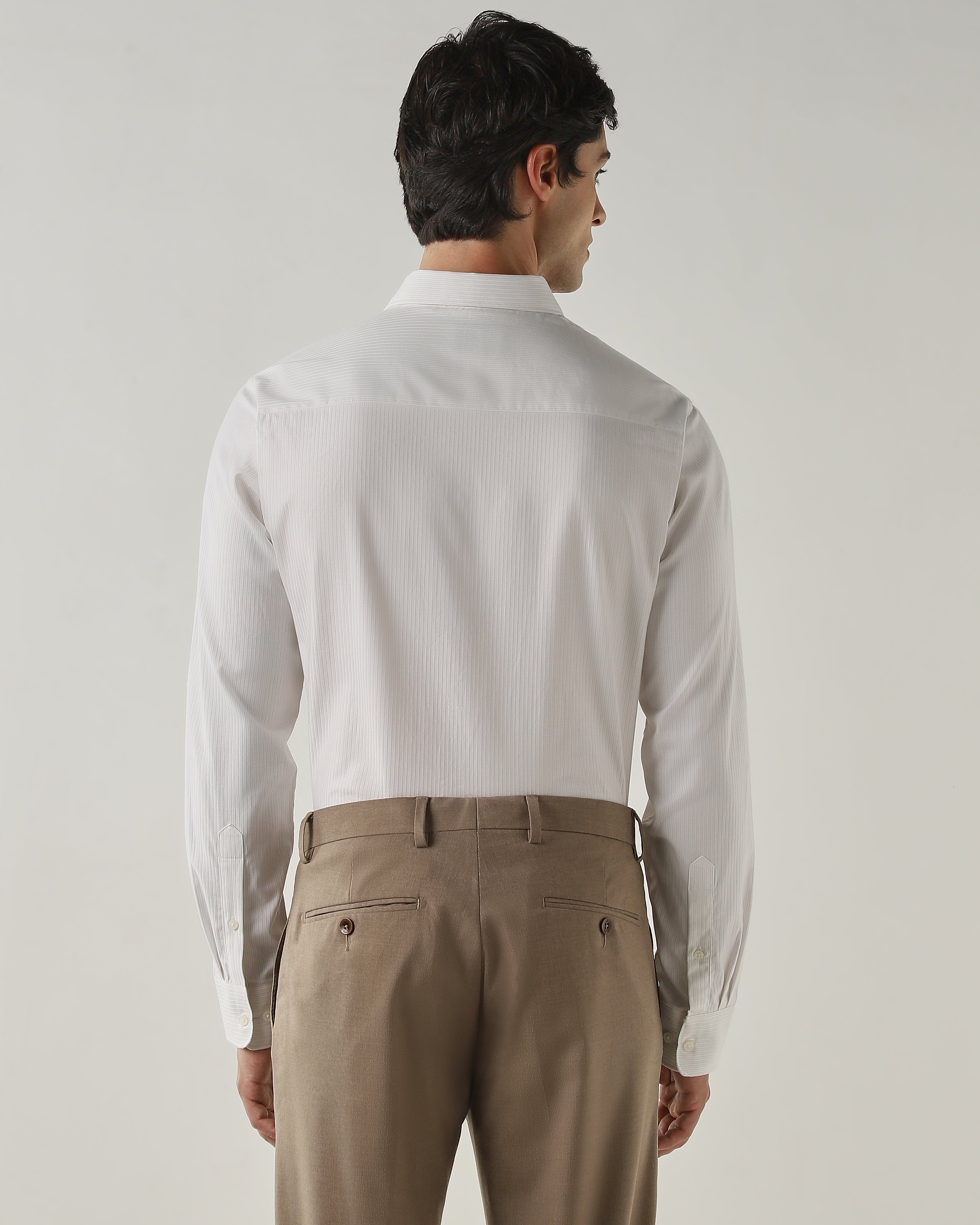 Slim Fit Shirt White/Cream
