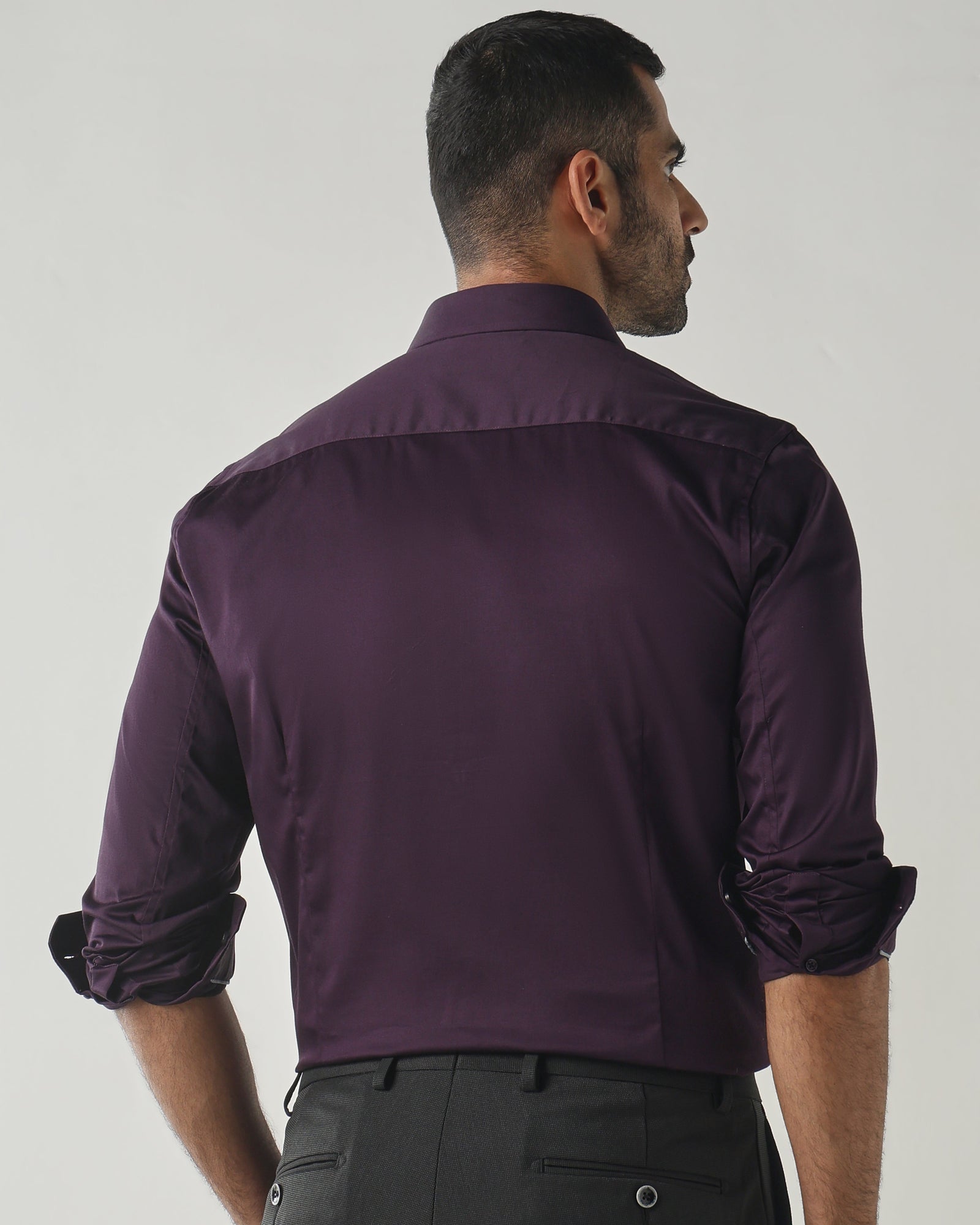 Purple Grape Slim fit Fashion Formal Shirts