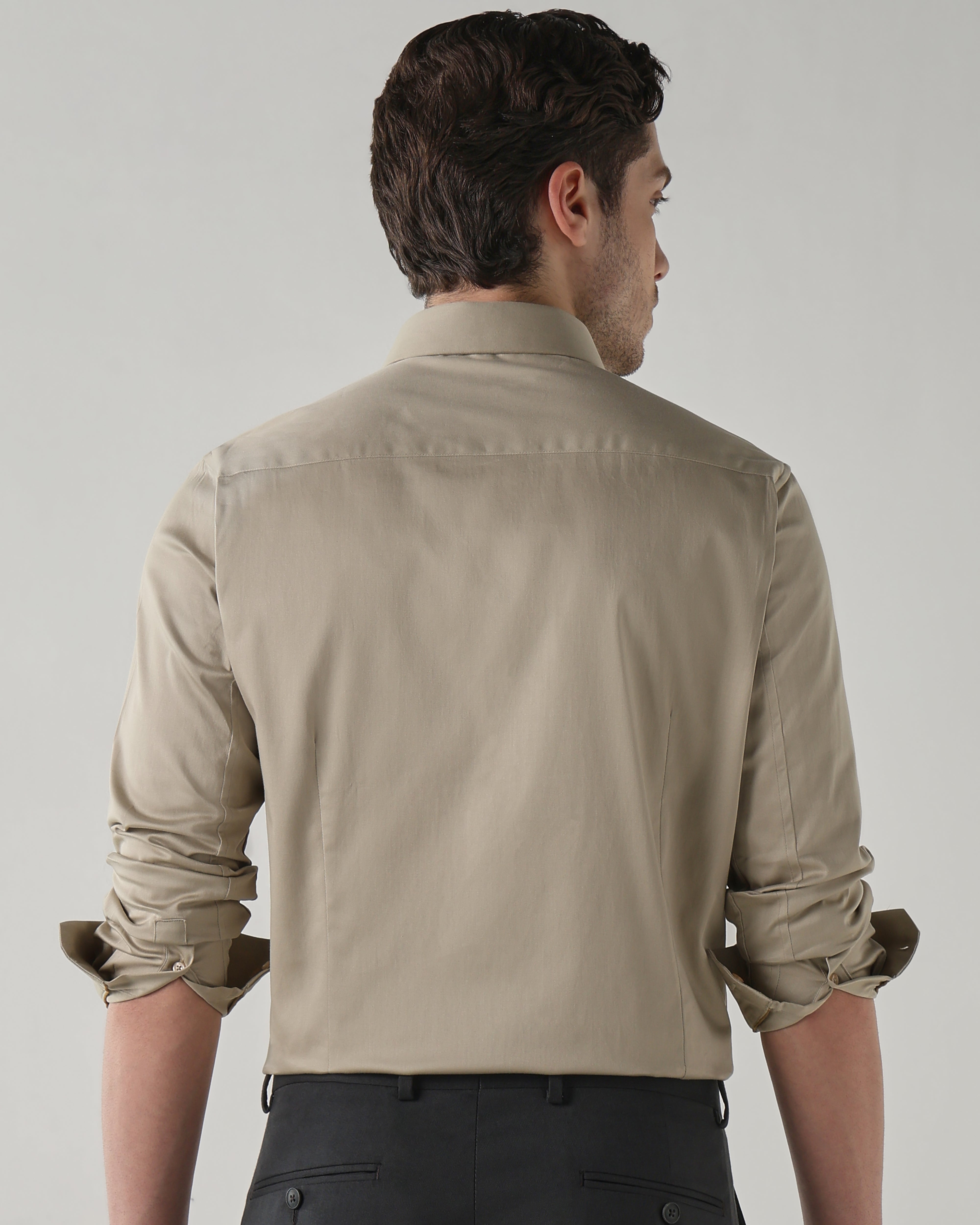 Men Regular Fit Shirt Hazel Wood