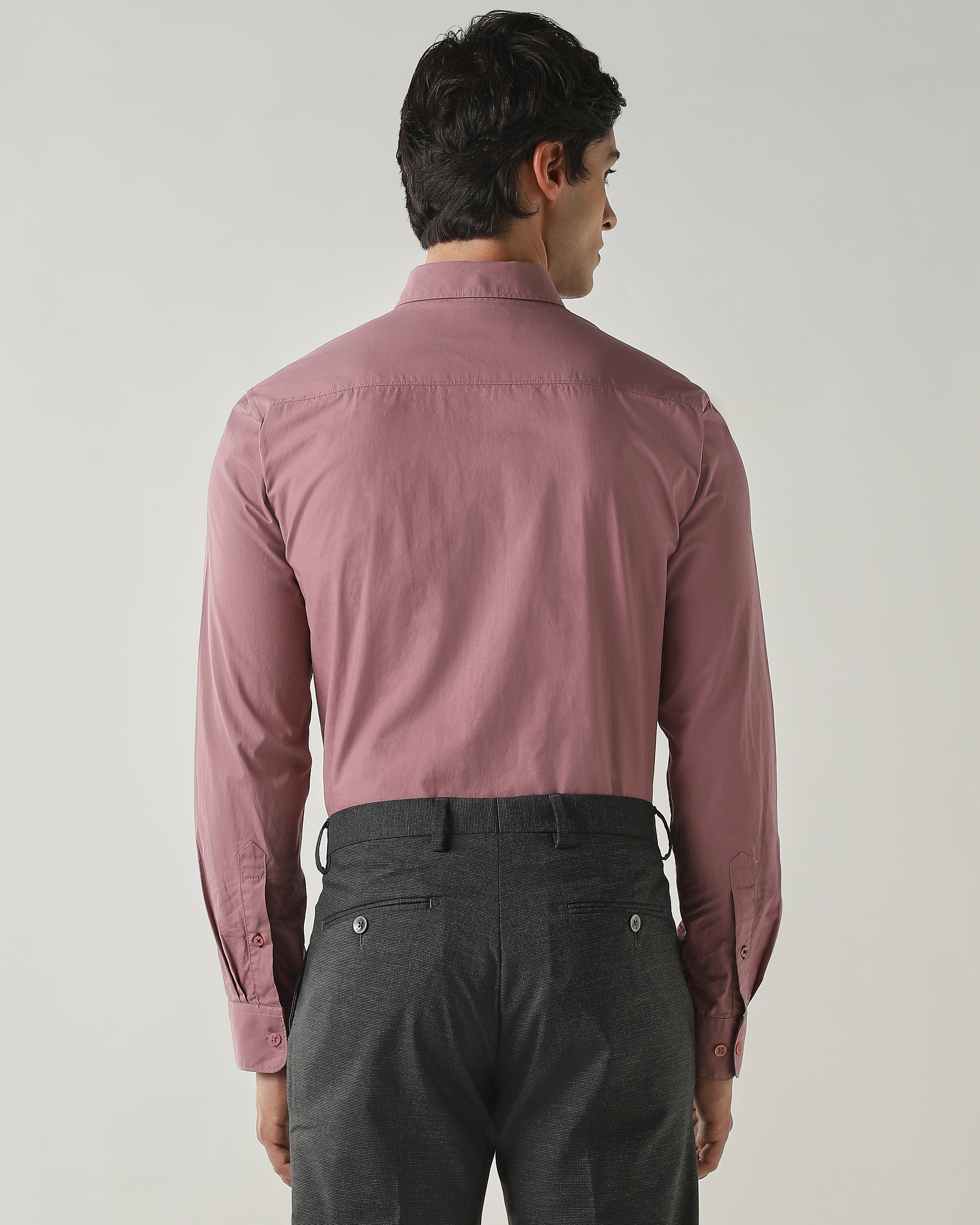 Slim Fit Shirt Mauve