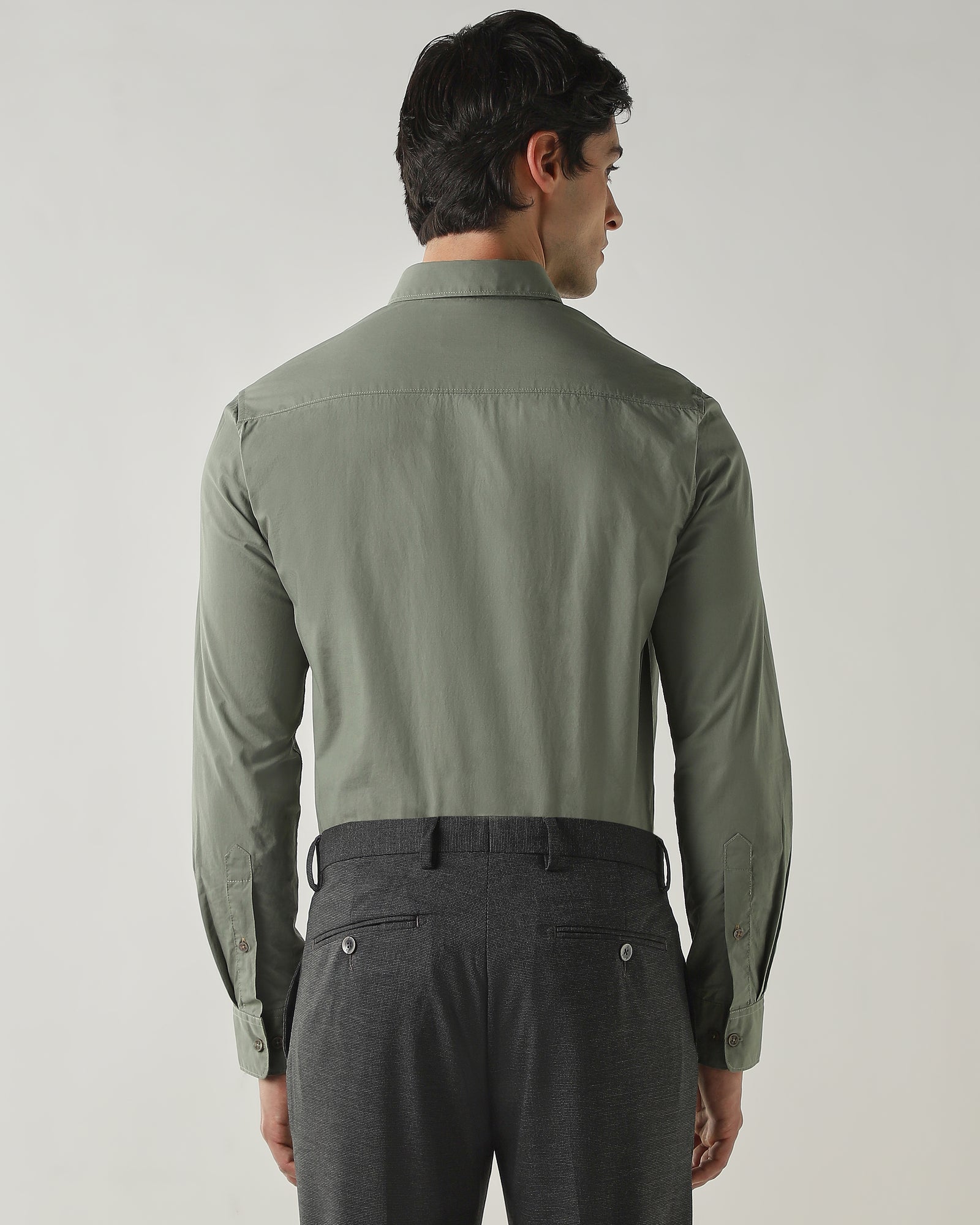 Slim Fit Shirt Olive