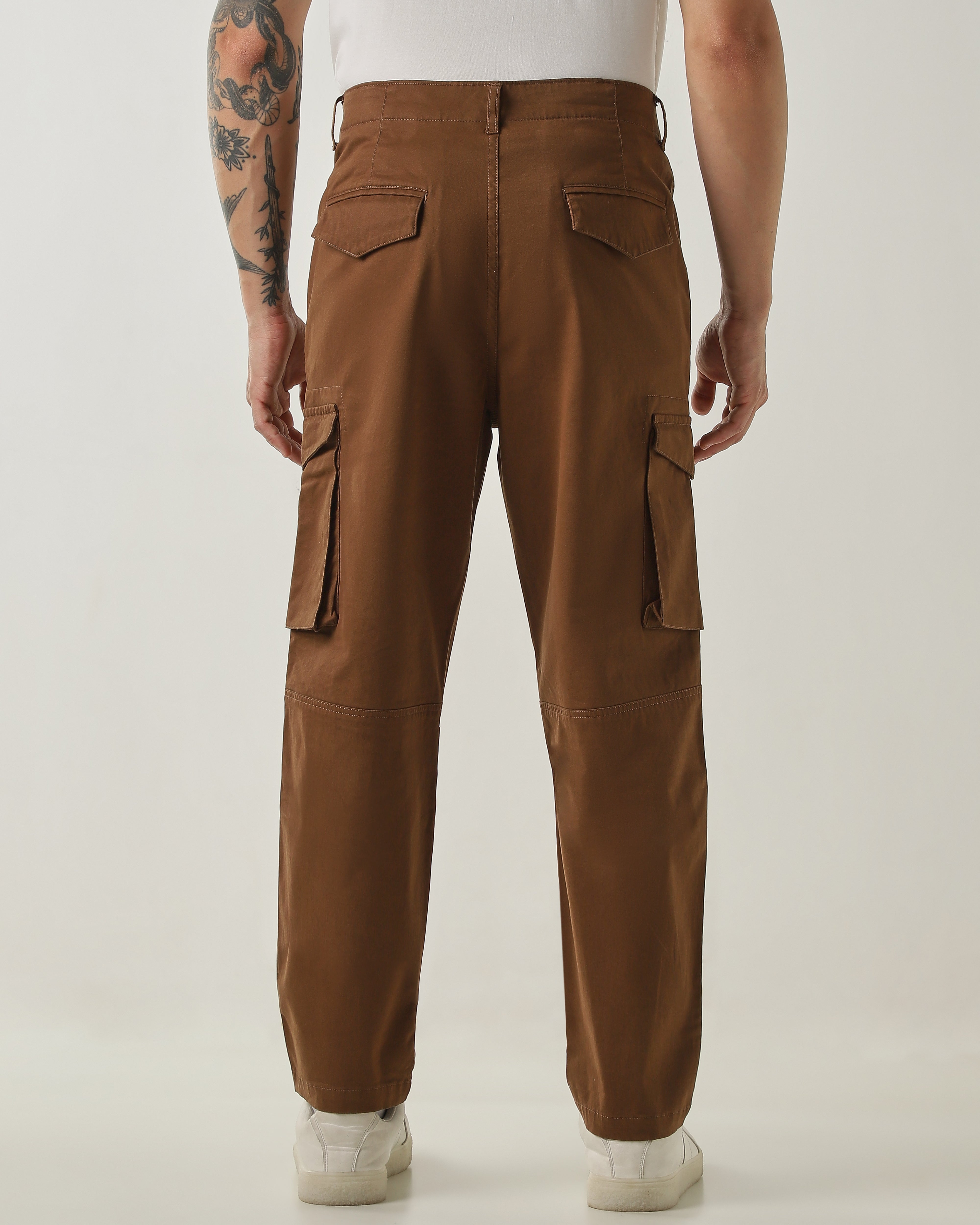 Regular Fit Cargo Brown