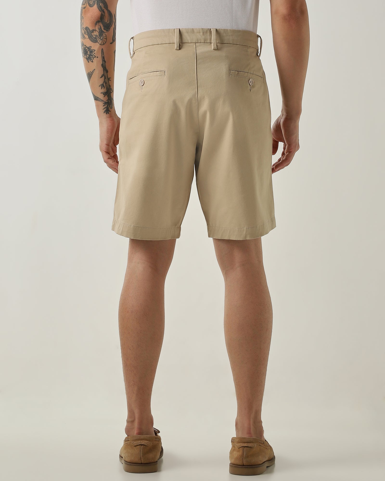 Regular Fit Shorts Fawn