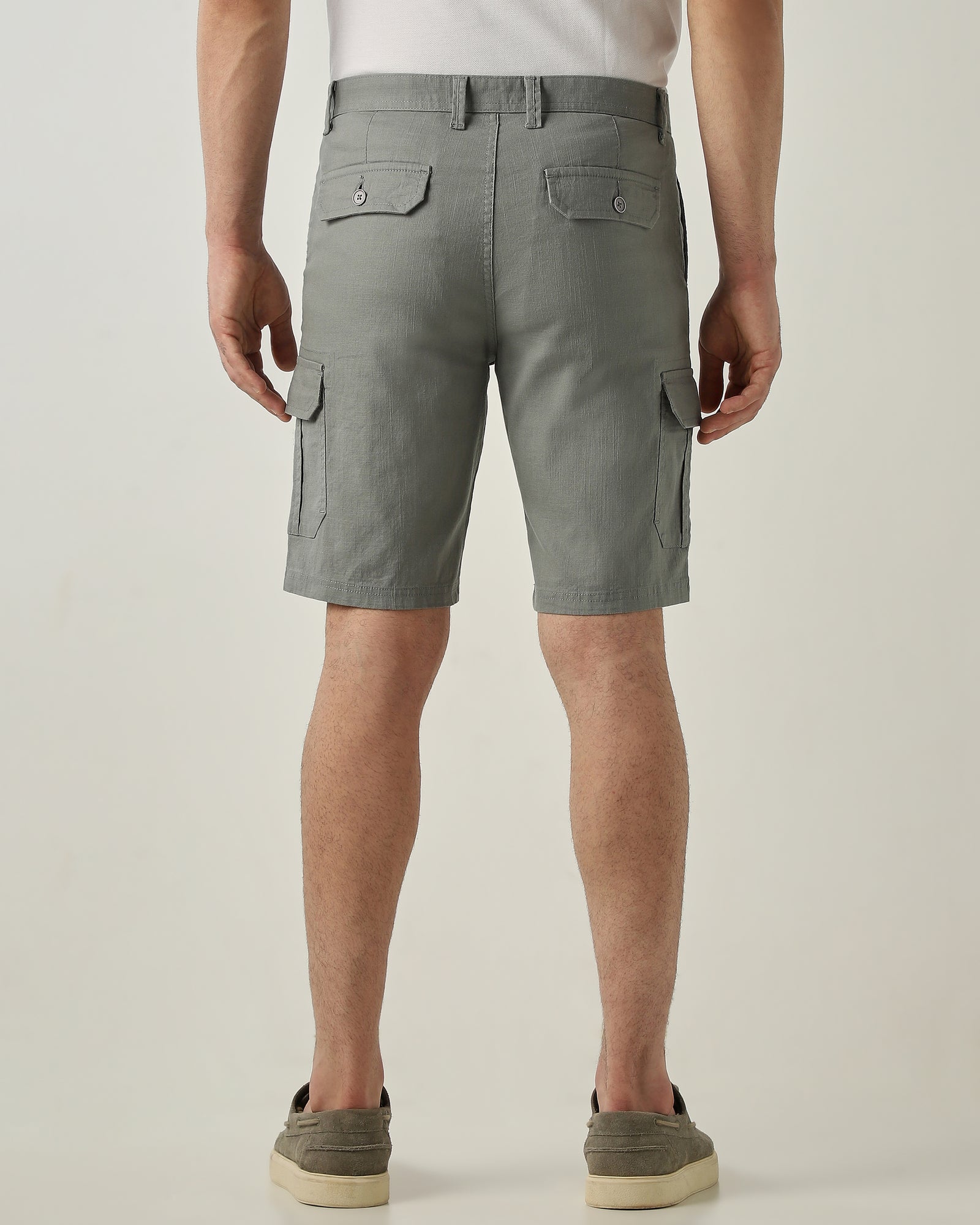 Cargo Short Pista Regular Fit 100% Cotton