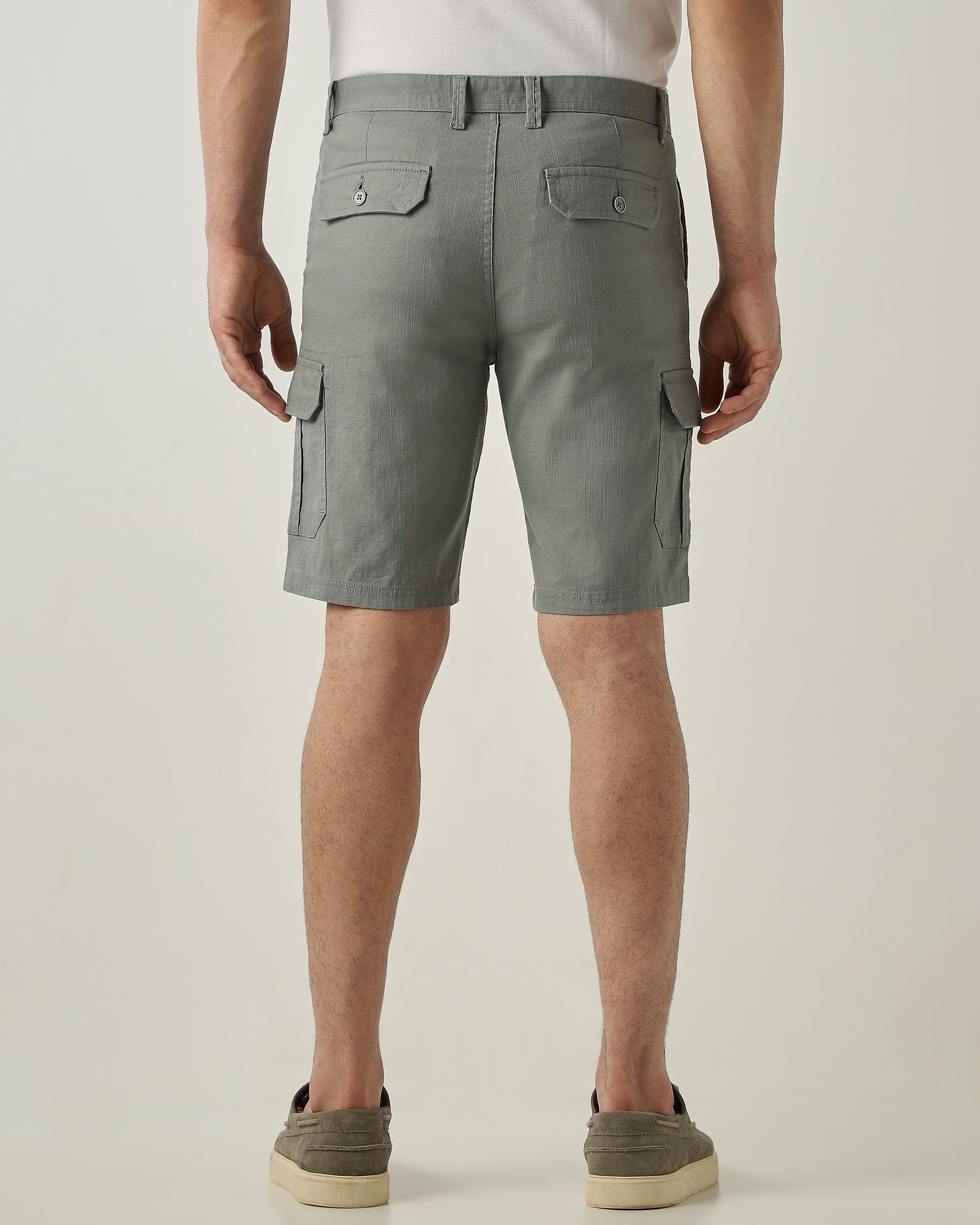 Cargo Short Pista Regular Fit 100% Cotton