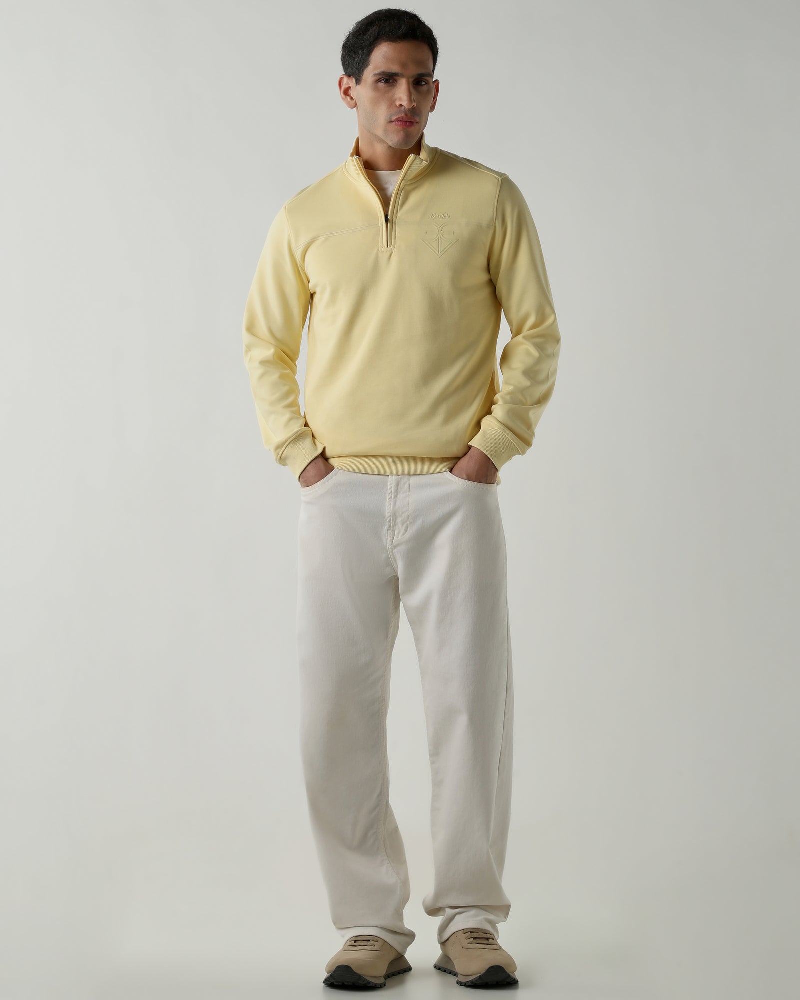 Round Neck Full sleeve  Sweatshirts – French Vanilla