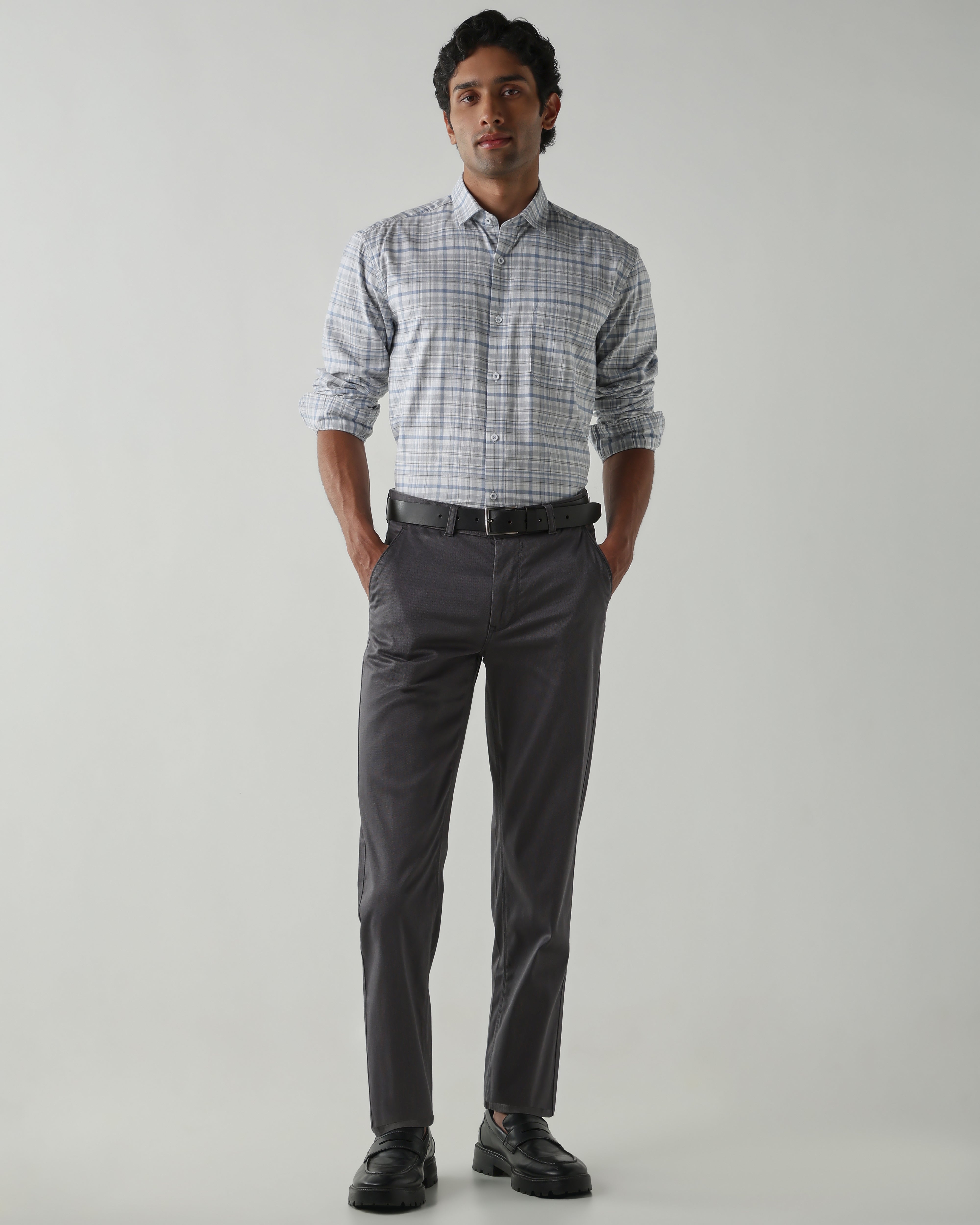 Mens-Regular Fit-Trouser