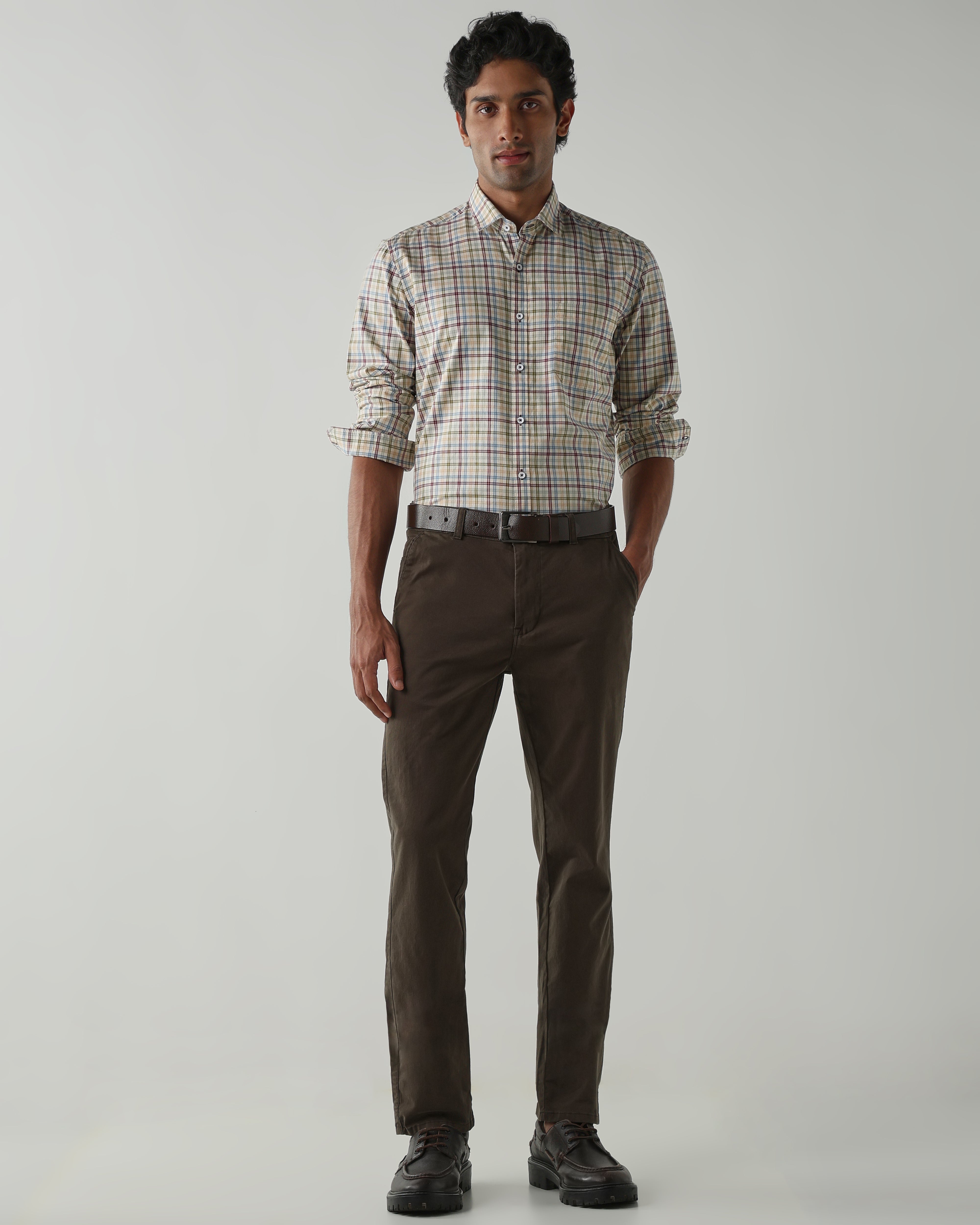 Mens-Regular Fit-Trouser
